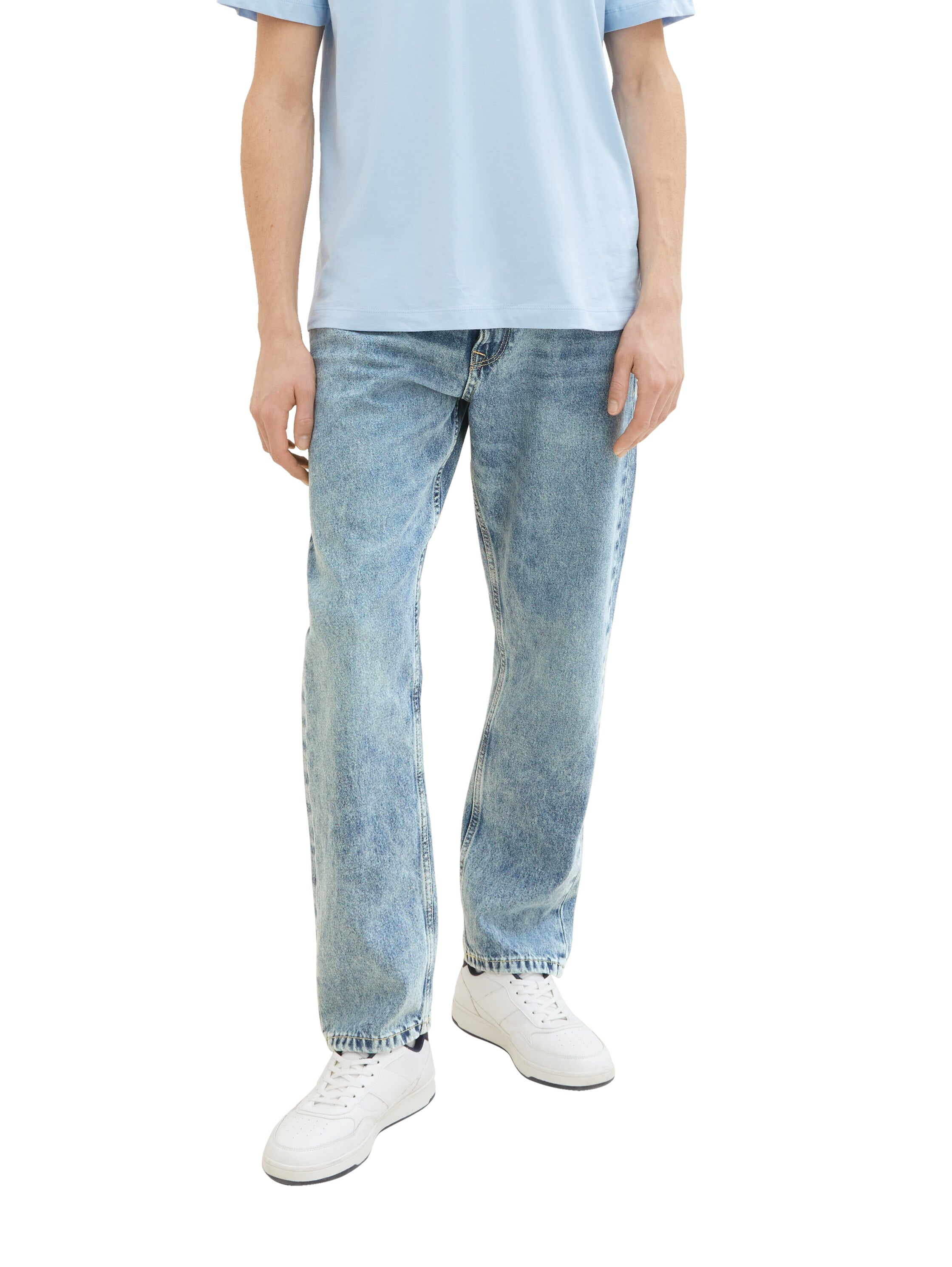 Tom Tailor Denim Jeans mit recycelter Baumwolle Loose Straight Fit für Männer