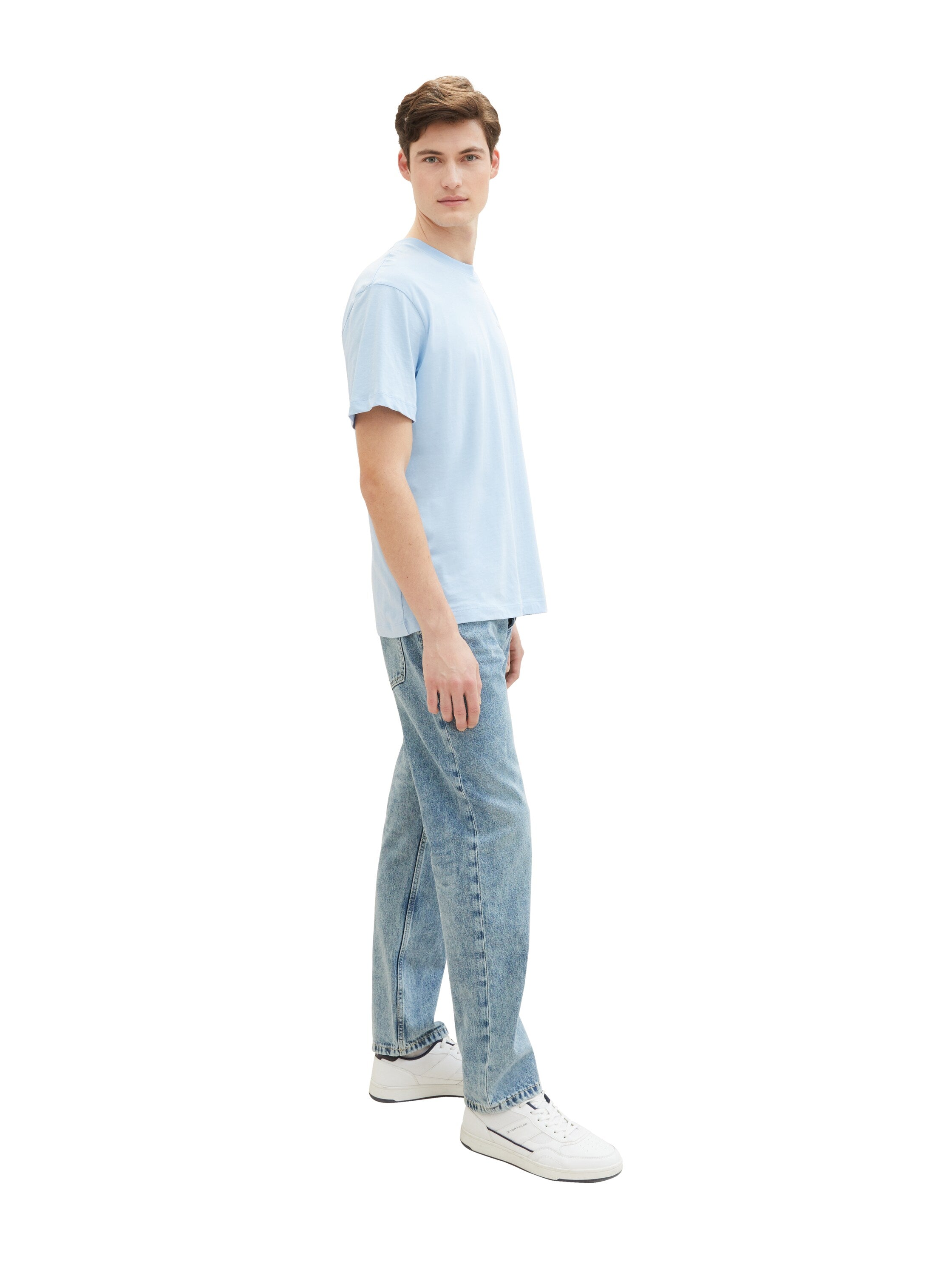 Tom Tailor Denim Jeans mit recycelter Baumwolle Loose Straight Fit für Männer