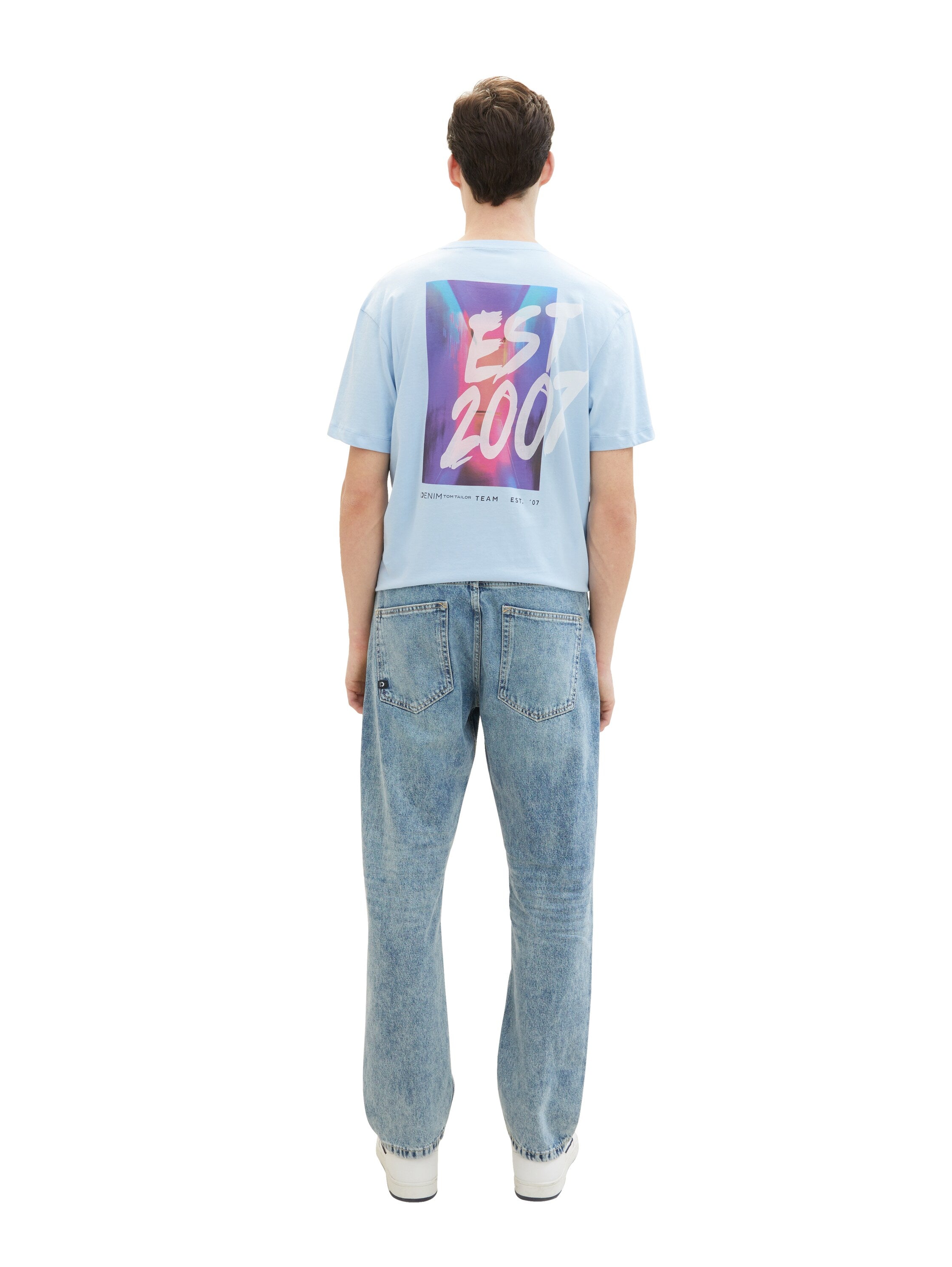 Tom Tailor Denim Jeans mit recycelter Baumwolle Loose Straight Fit für Männer