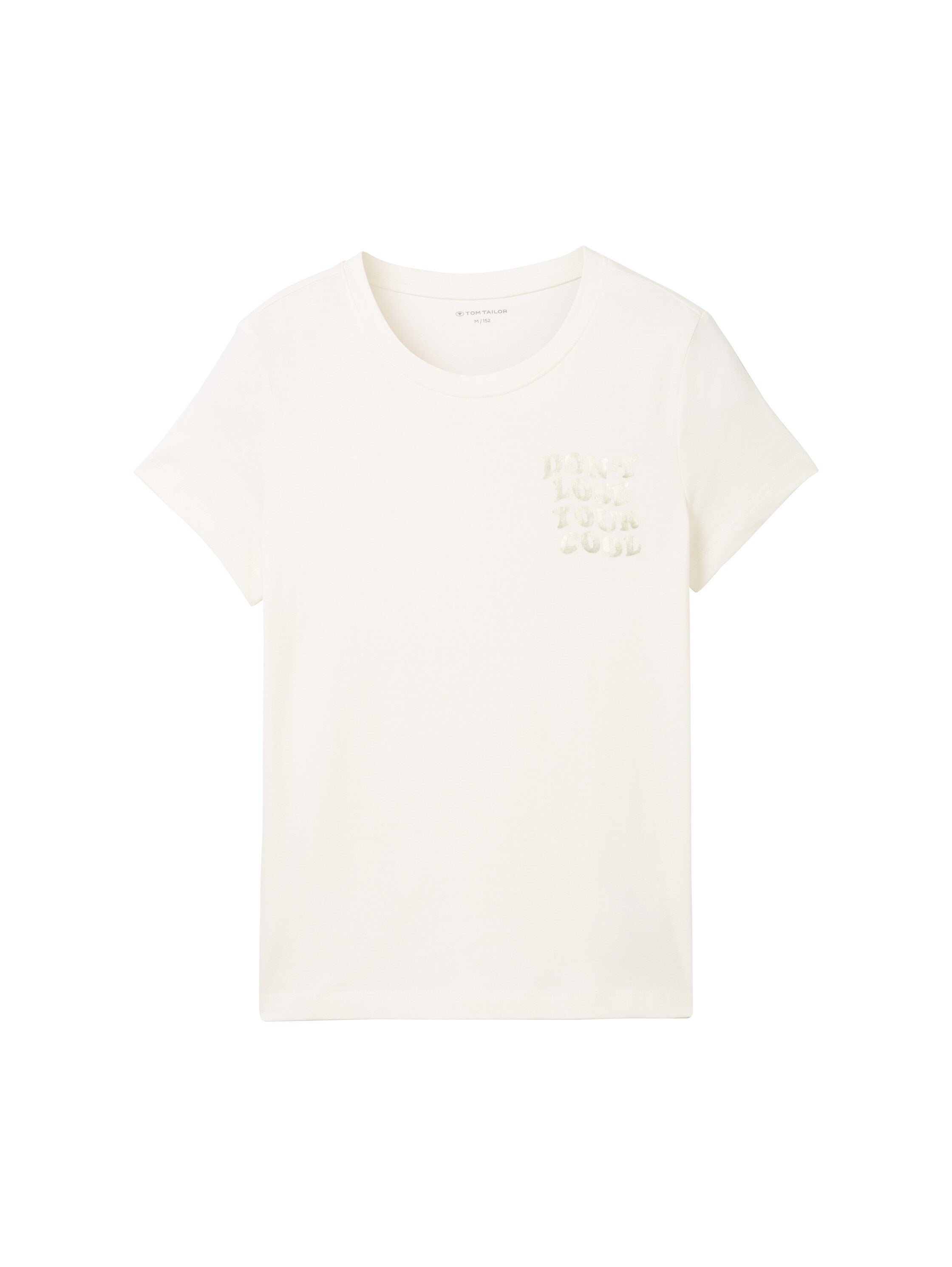 T-Shirt mit Textprint