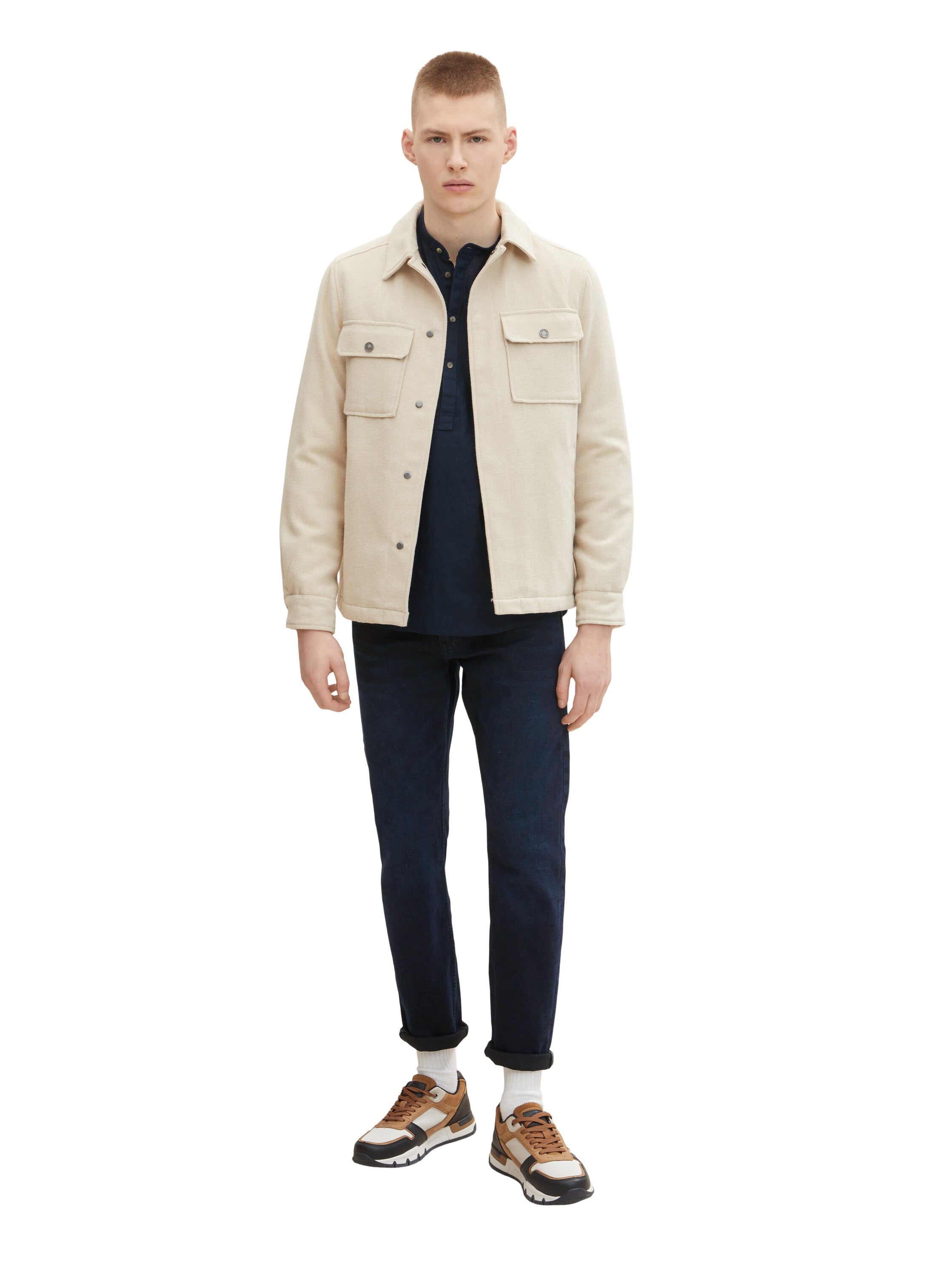 Tom Tailor Denim Jeans für Erwachsene im Five-Pocket-Style mit Logo-Badge