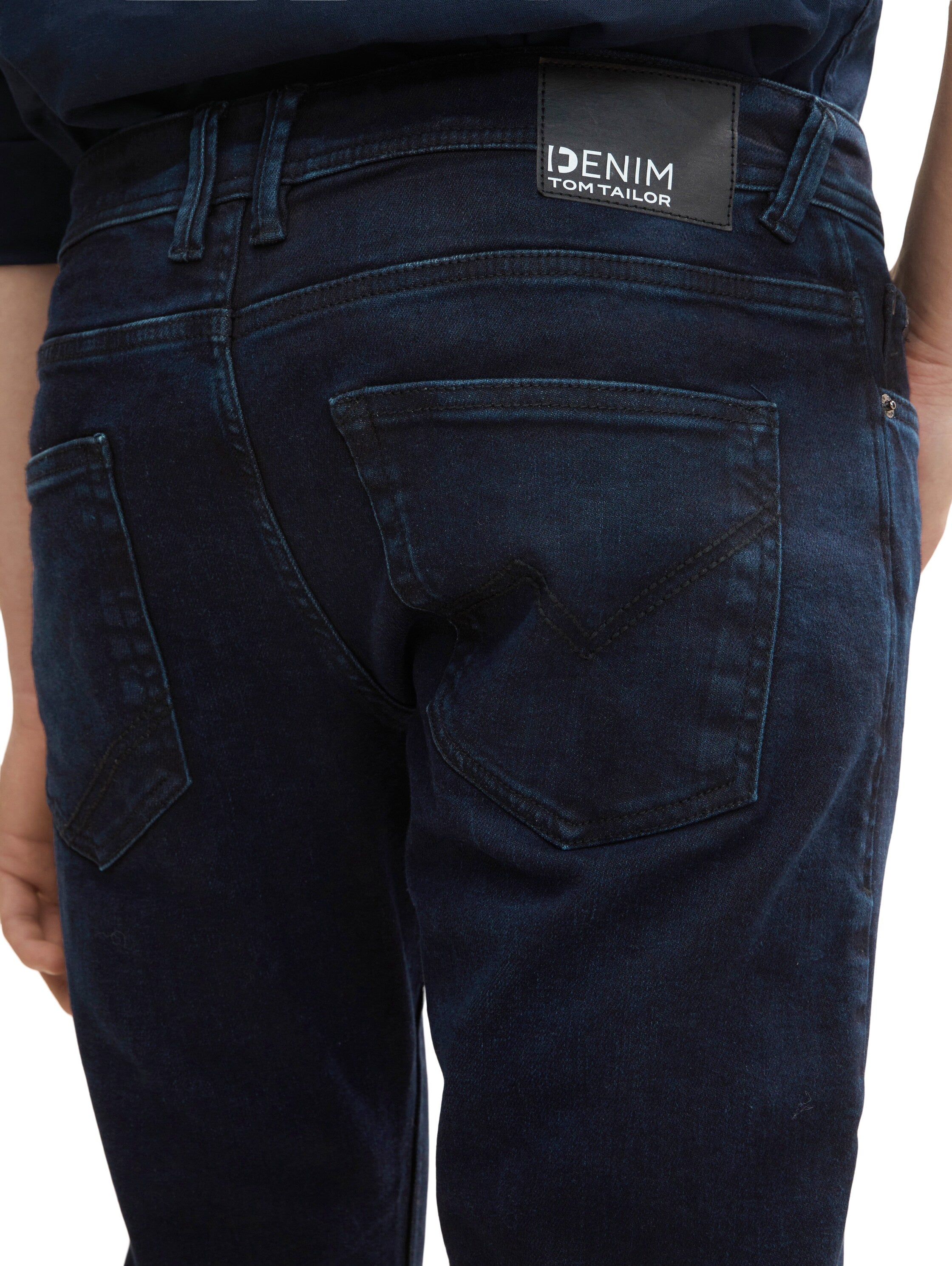 Tom Tailor Denim Jeans für Erwachsene im Five-Pocket-Style mit Logo-Badge