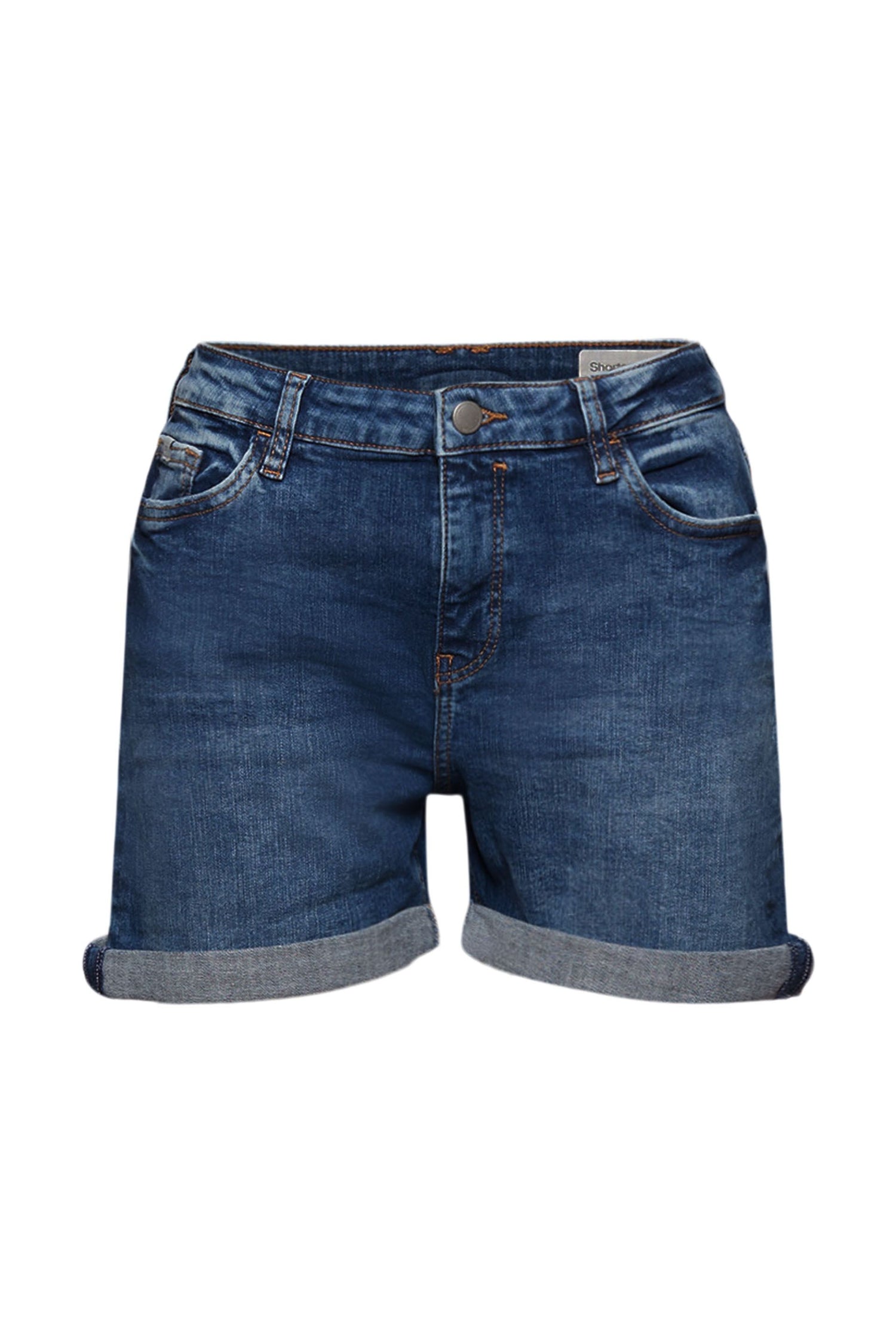 Esprit Denim Jeans Damen Stretch Bio-Baumwolle Mittelhoher Bund