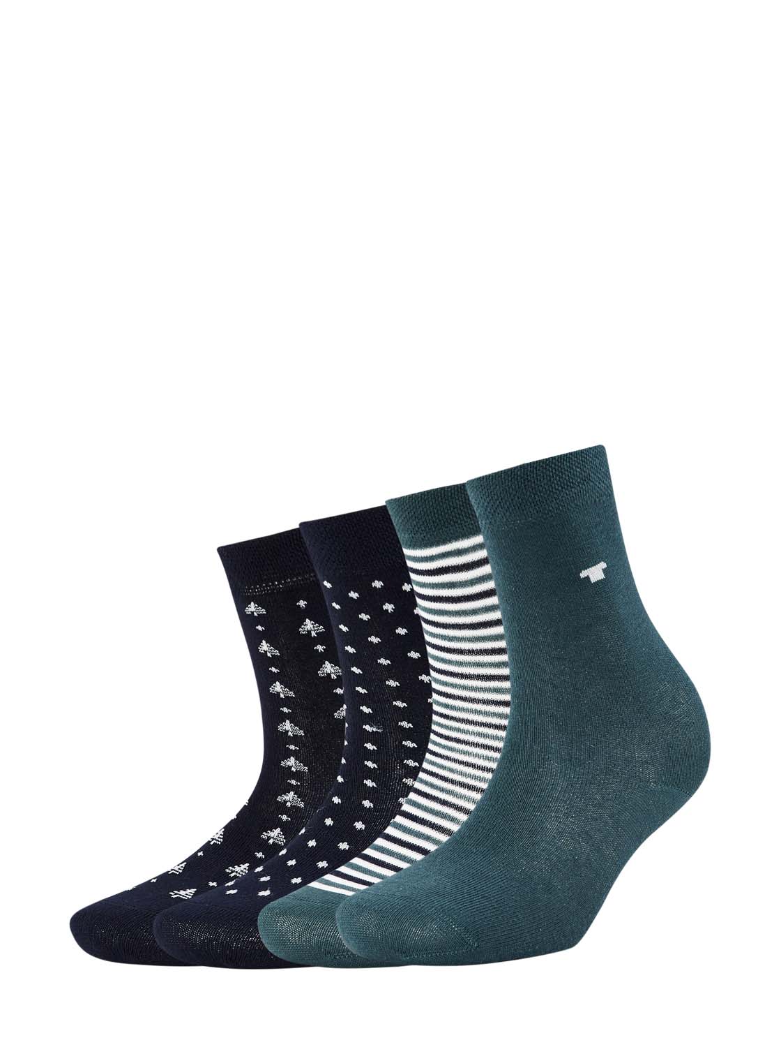 Atair Boys Weihnachts-Socken 4er Pack Unisex Stretch