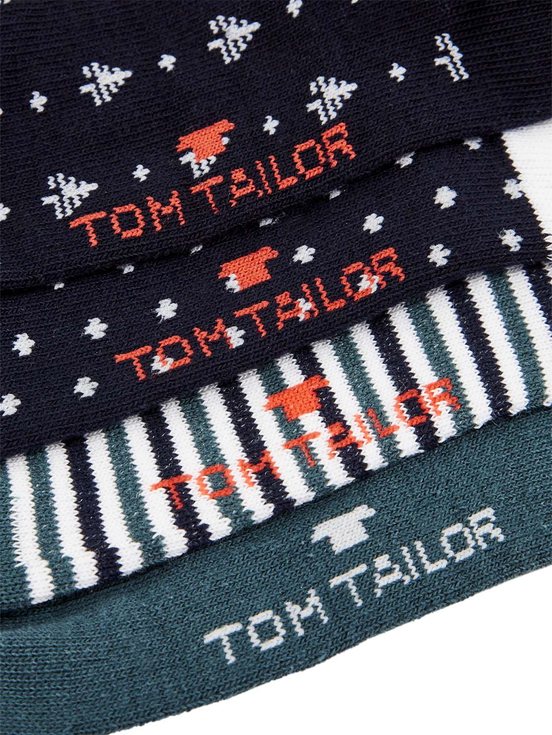 Atair Boys Weihnachts-Socken 4er Pack Unisex Stretch