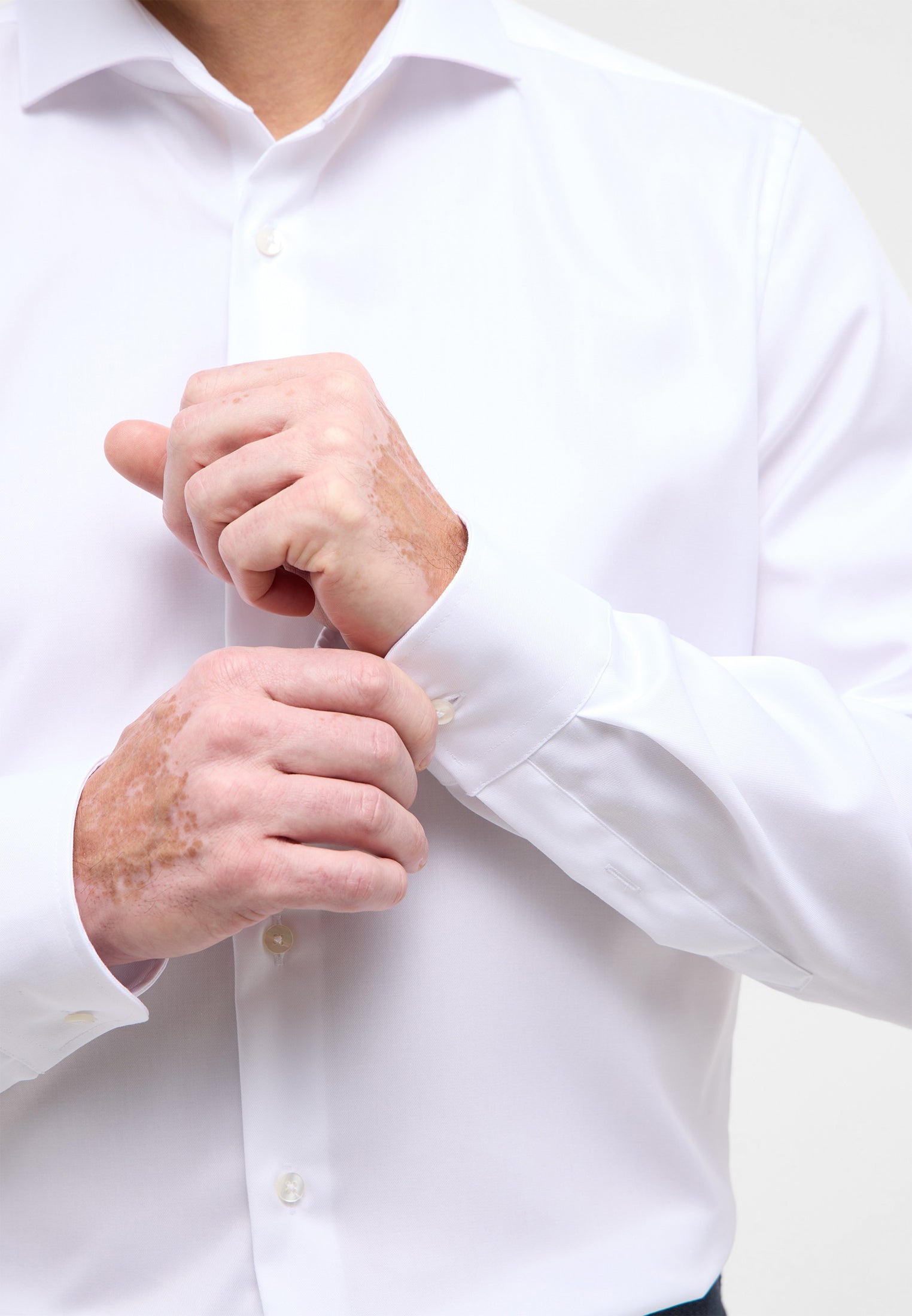 ETERNA Herren Hemd COVER SHIRT Slim Fit Baumwolle