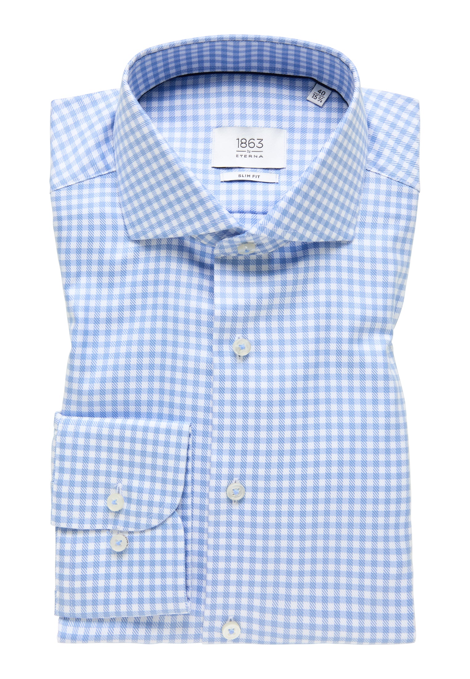 ETERNA Premium SLIM FIT Langarmhemd Herren CO₂-bilanziert