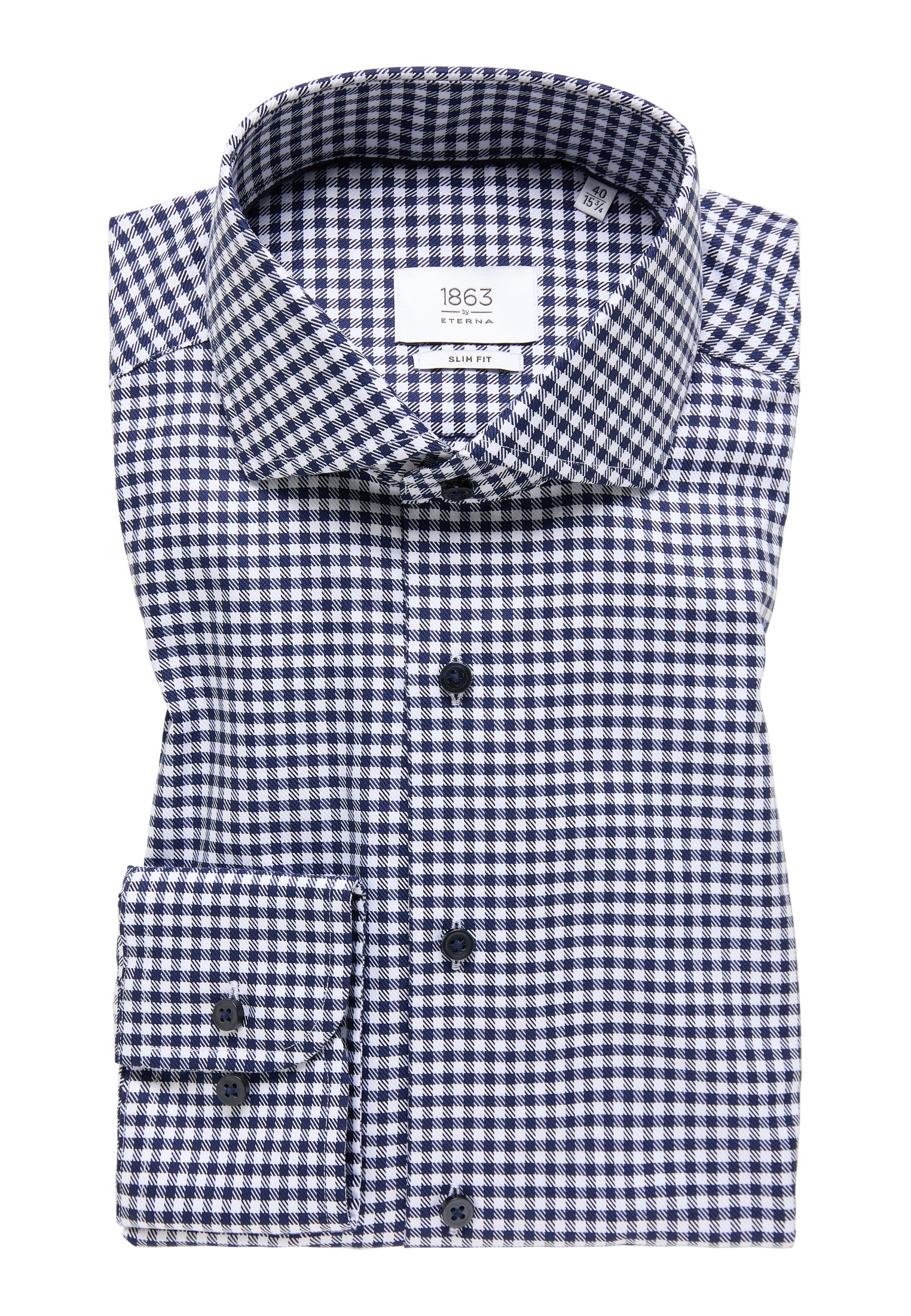 ETERNA Premium SLIM FIT Langarmhemd Herren CO₂-bilanziert