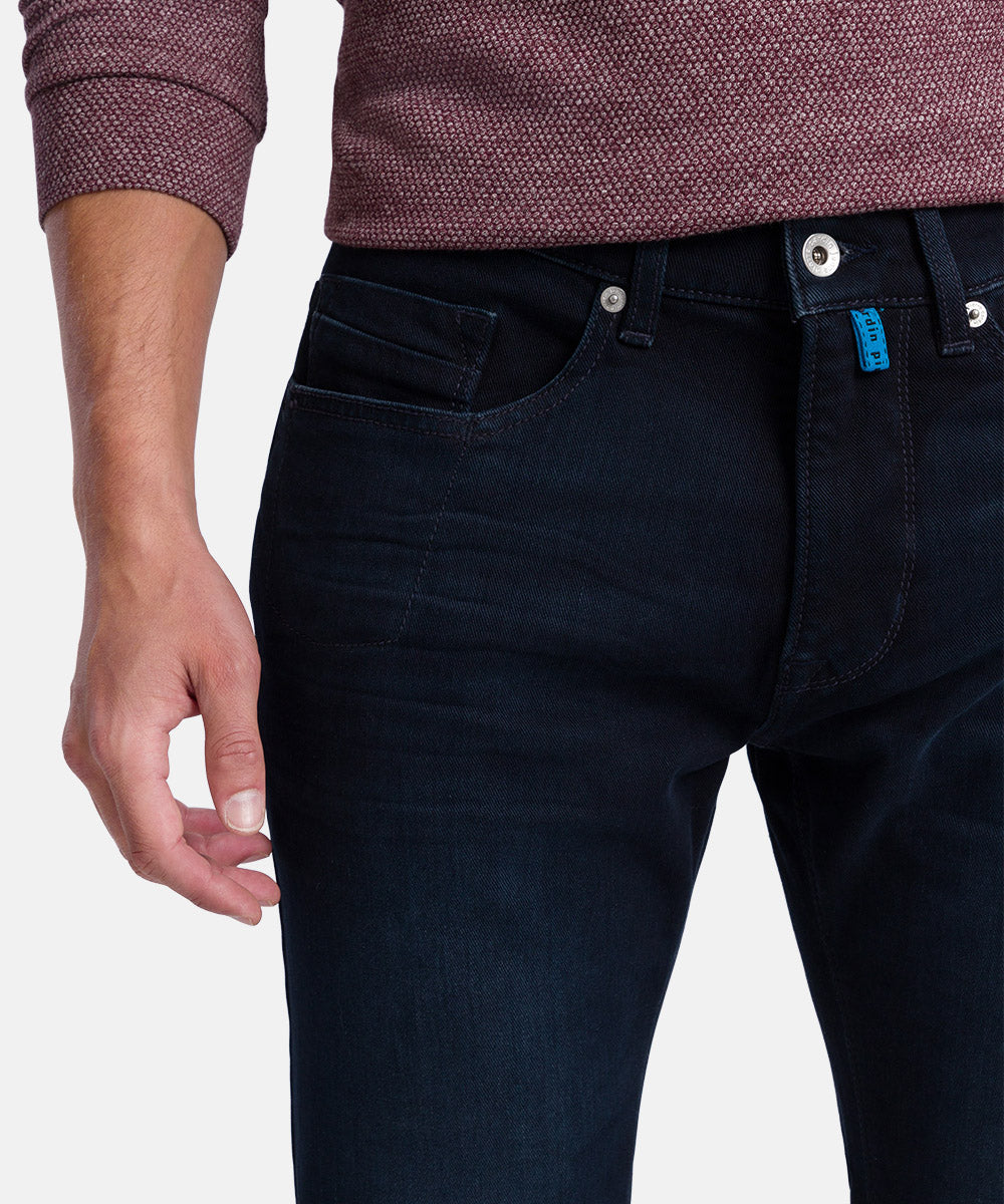 Pierre Cardin Slim Fit Antibes Jeans für Herren mit vintage used Optik und Comfortstretch