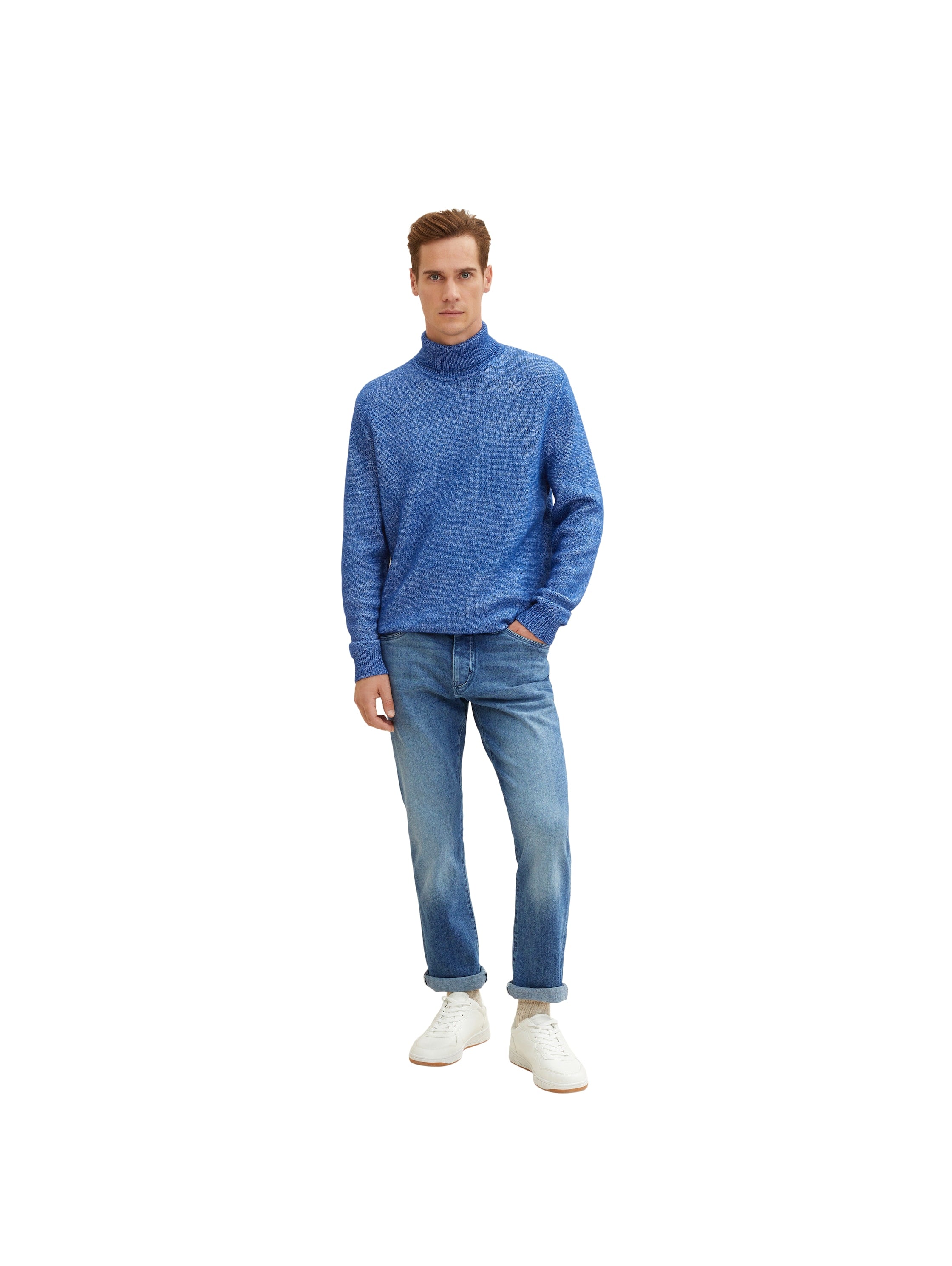 Tom Tailor Denim Jeans Marvin Straight Fit Herren Dehnbarem Denim