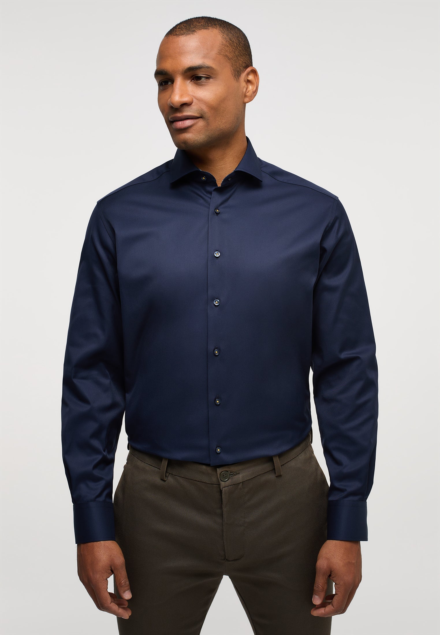 ETERNA COVER SHIRT Herren blickdicht