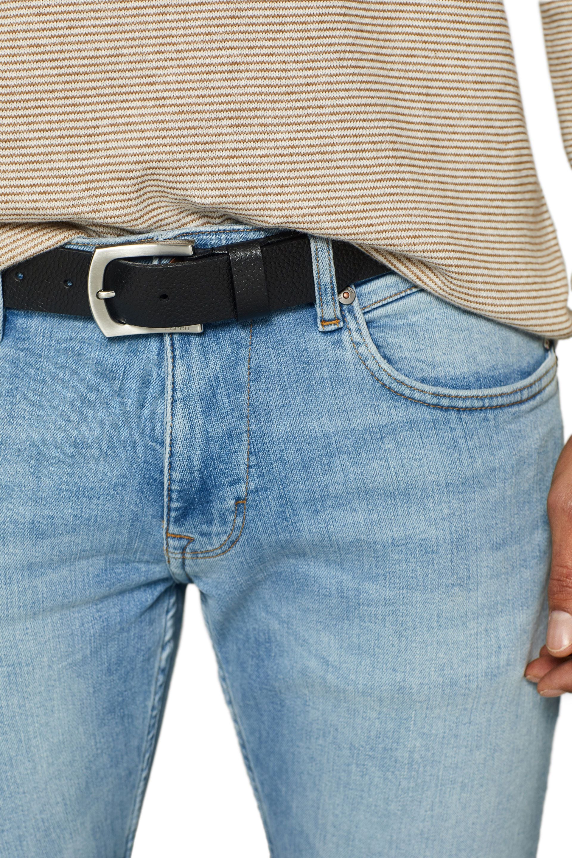 Esprit Herren Gürtel Dornschließe Leder