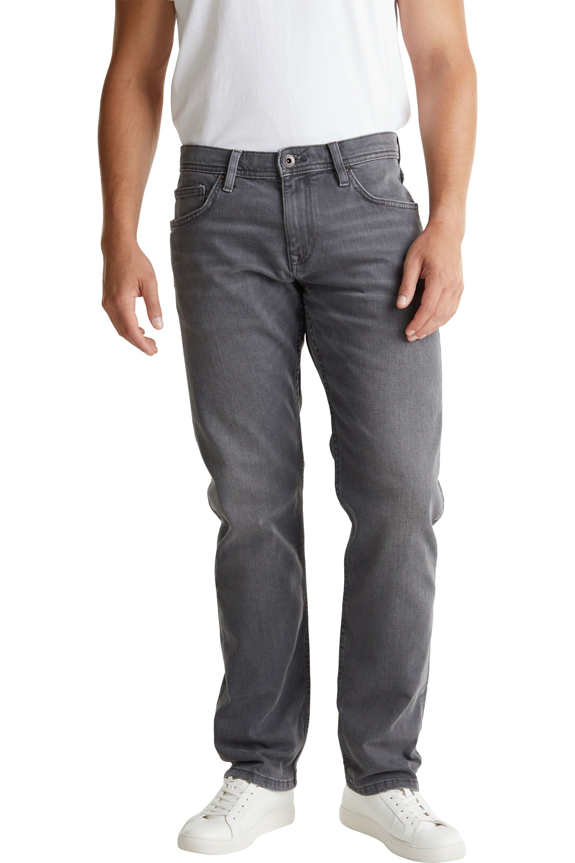 Esprit Herren Jeans Stretchkomfort Washed Out Wrinkle-Effekt