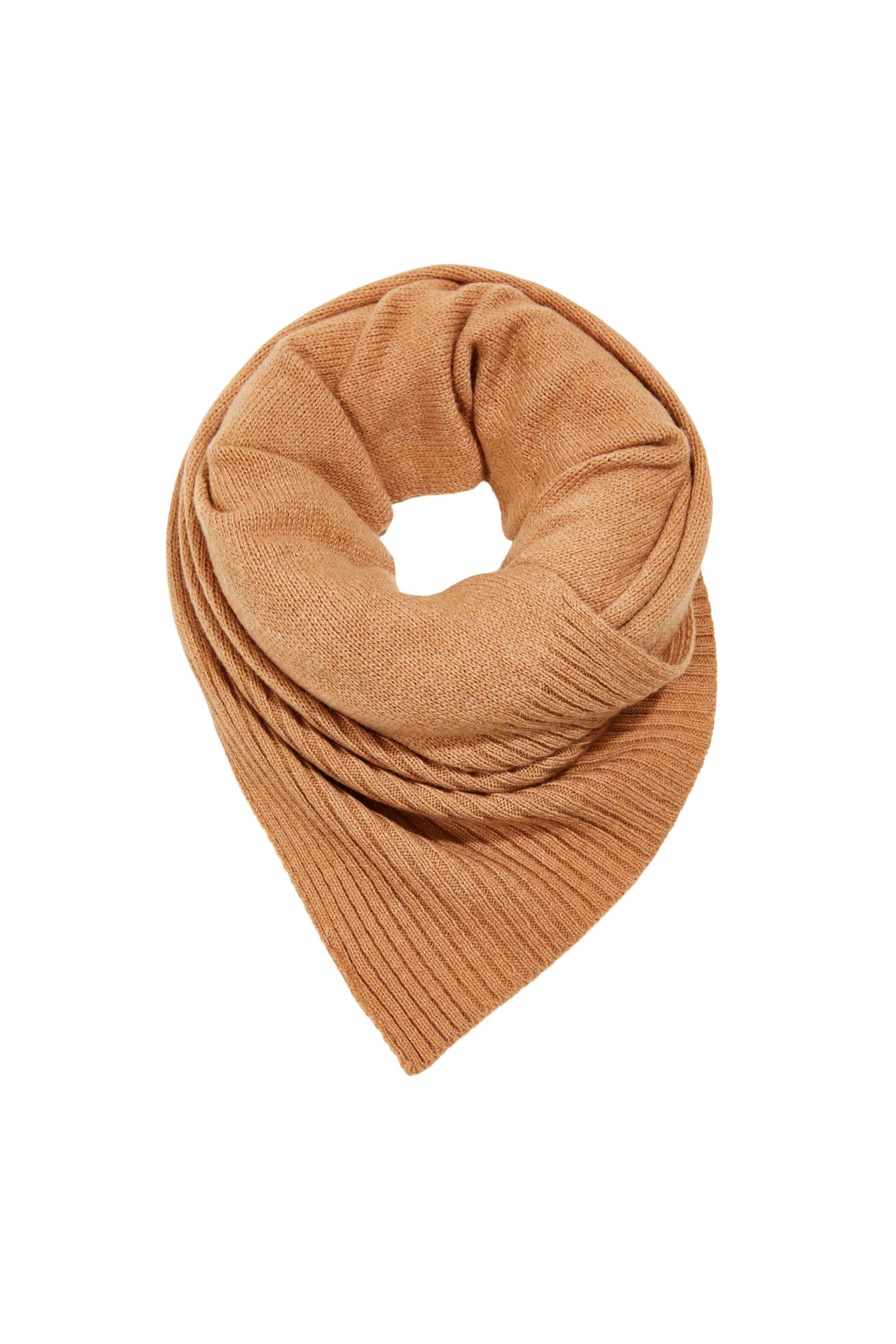 Esprit Strickschal Damen Basic Look Recycelter Woll-Mix