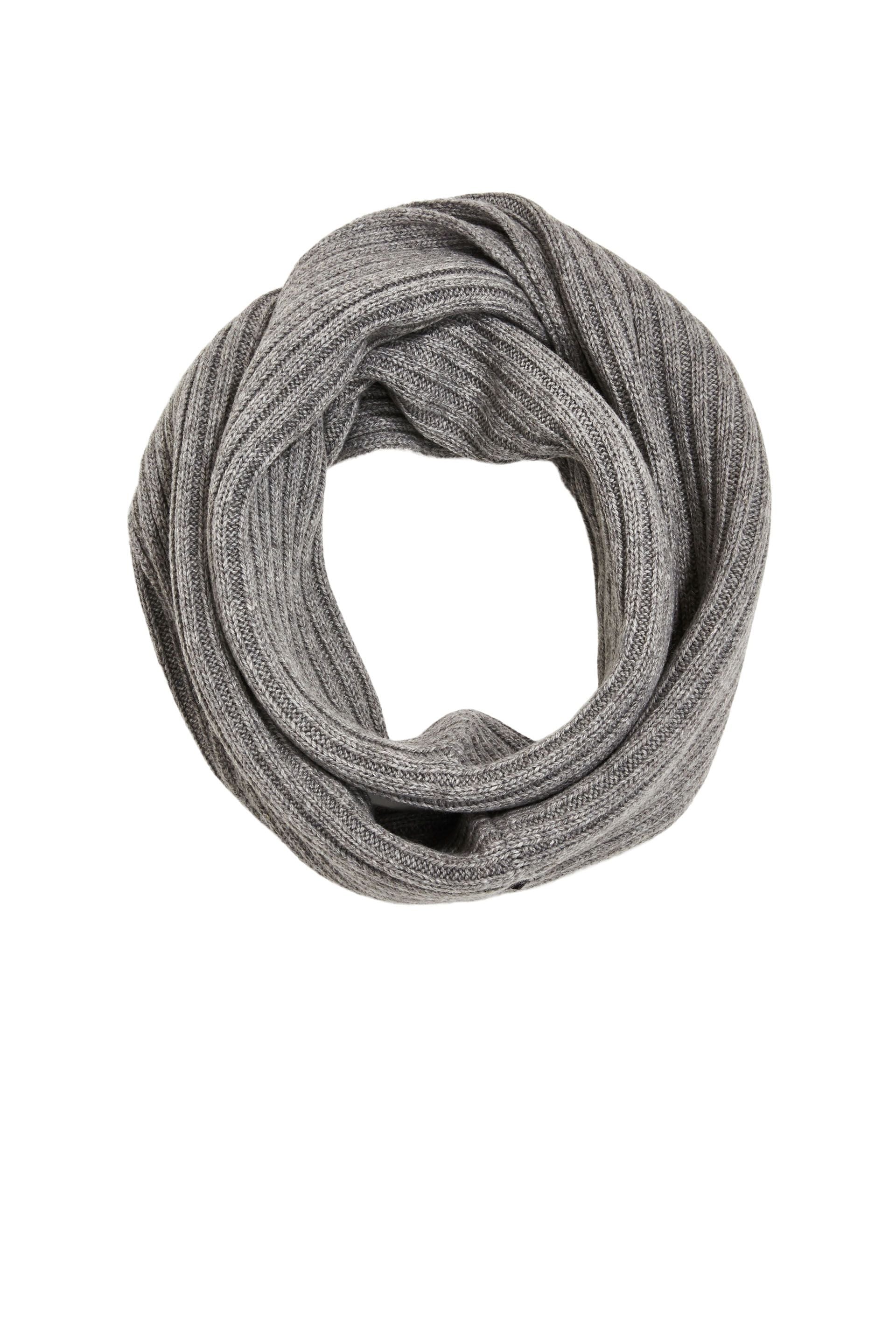 ESPRIT NEW Herren Loop-Schal aus recyceltem Garn und Wolle