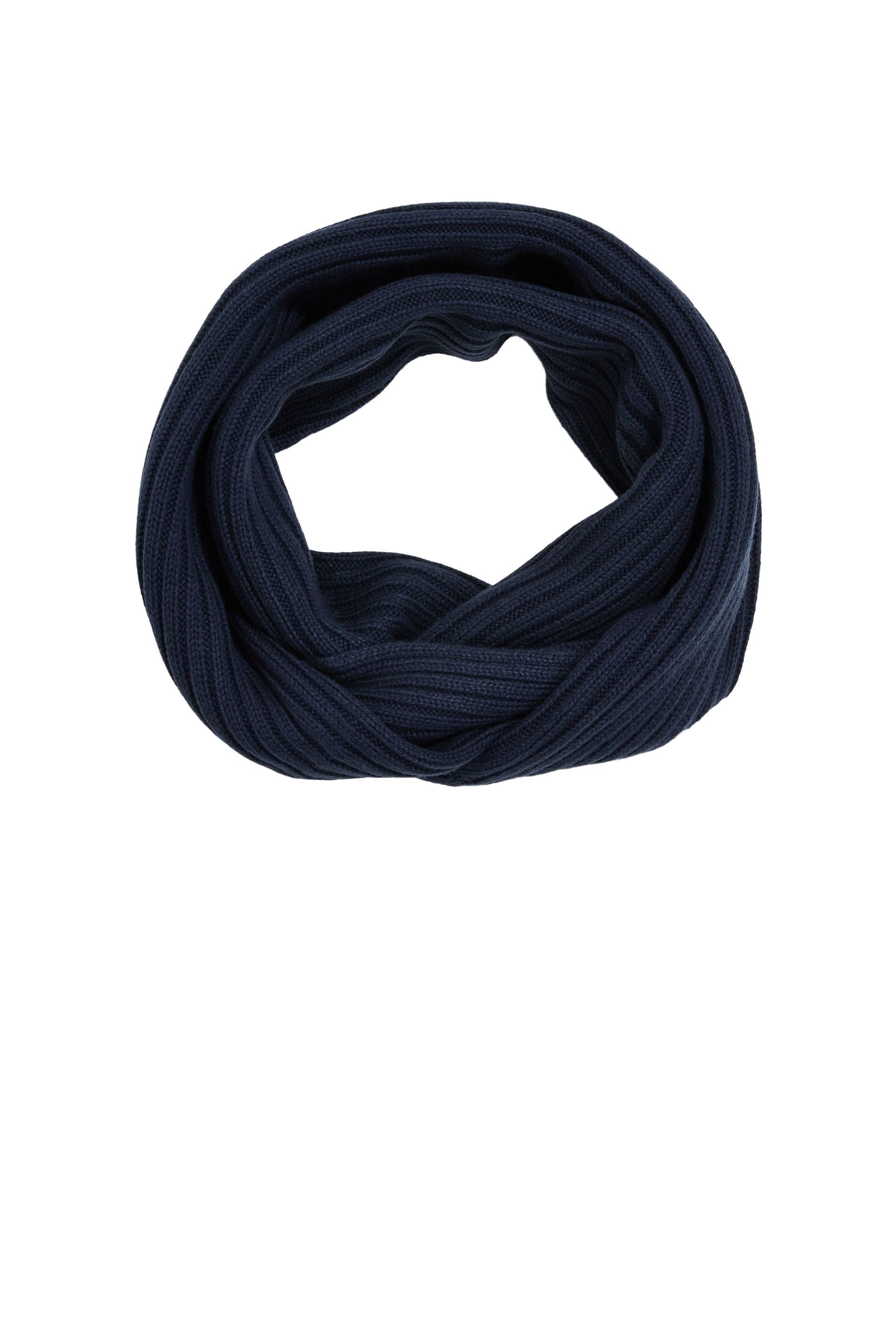 ESPRIT NEW Herren Loop-Schal aus recyceltem Garn und Wolle