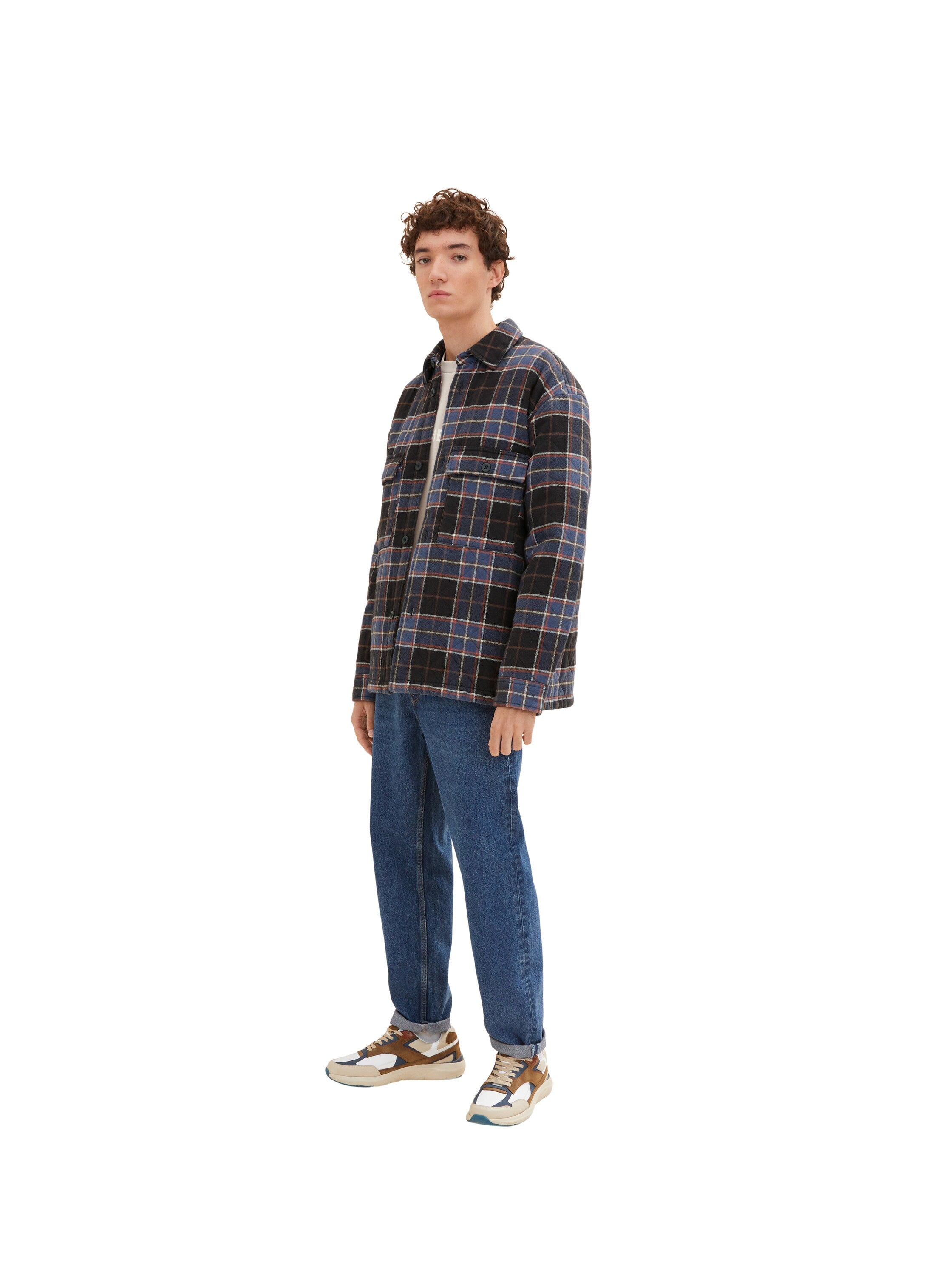 Tom Tailor Denim Jeans mit Logo-Badge Loose Fit für Herren