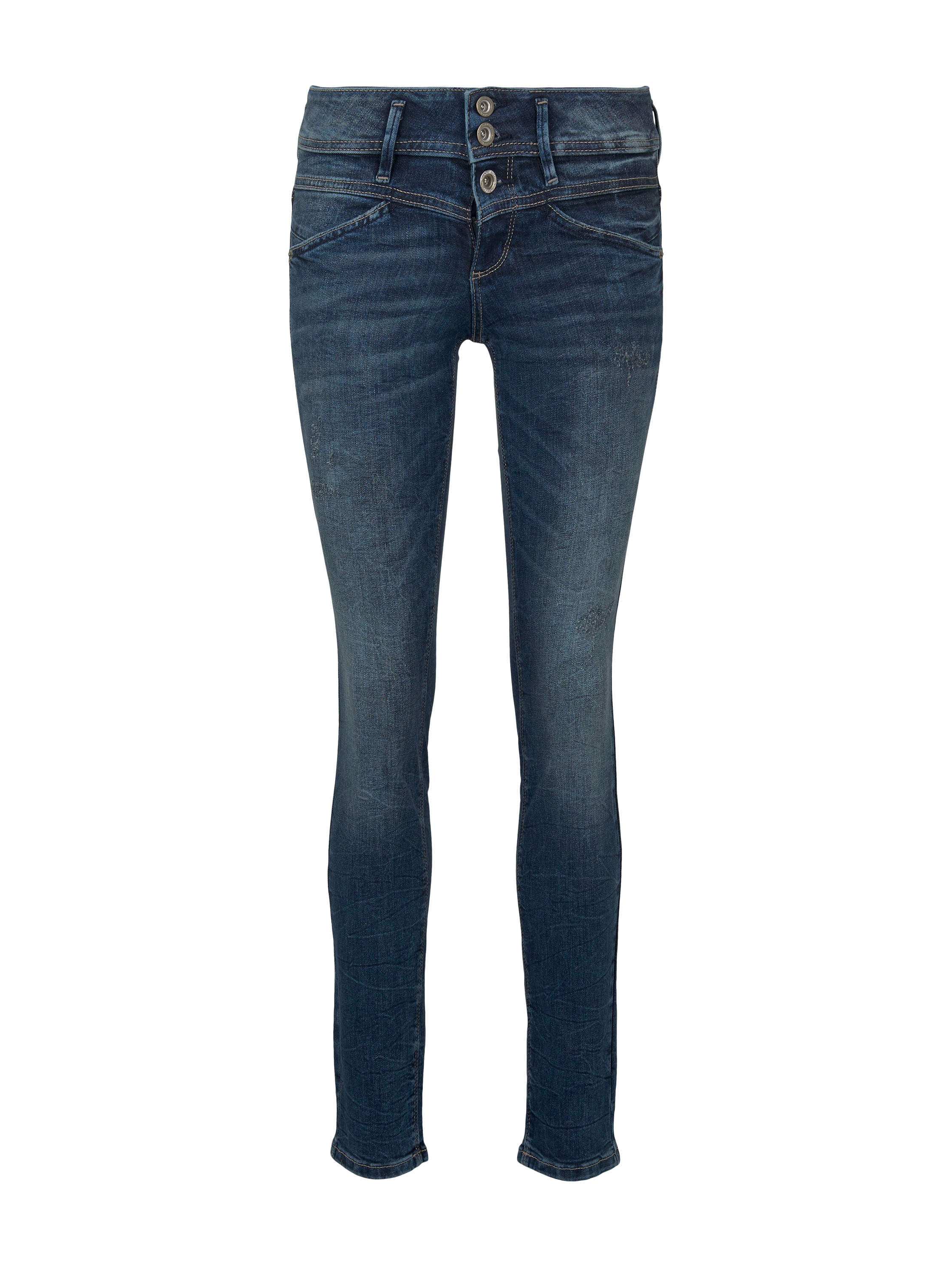Tom Tailor Denim Jeans Damen Alexa Slim Low Rise Stretch Denim
