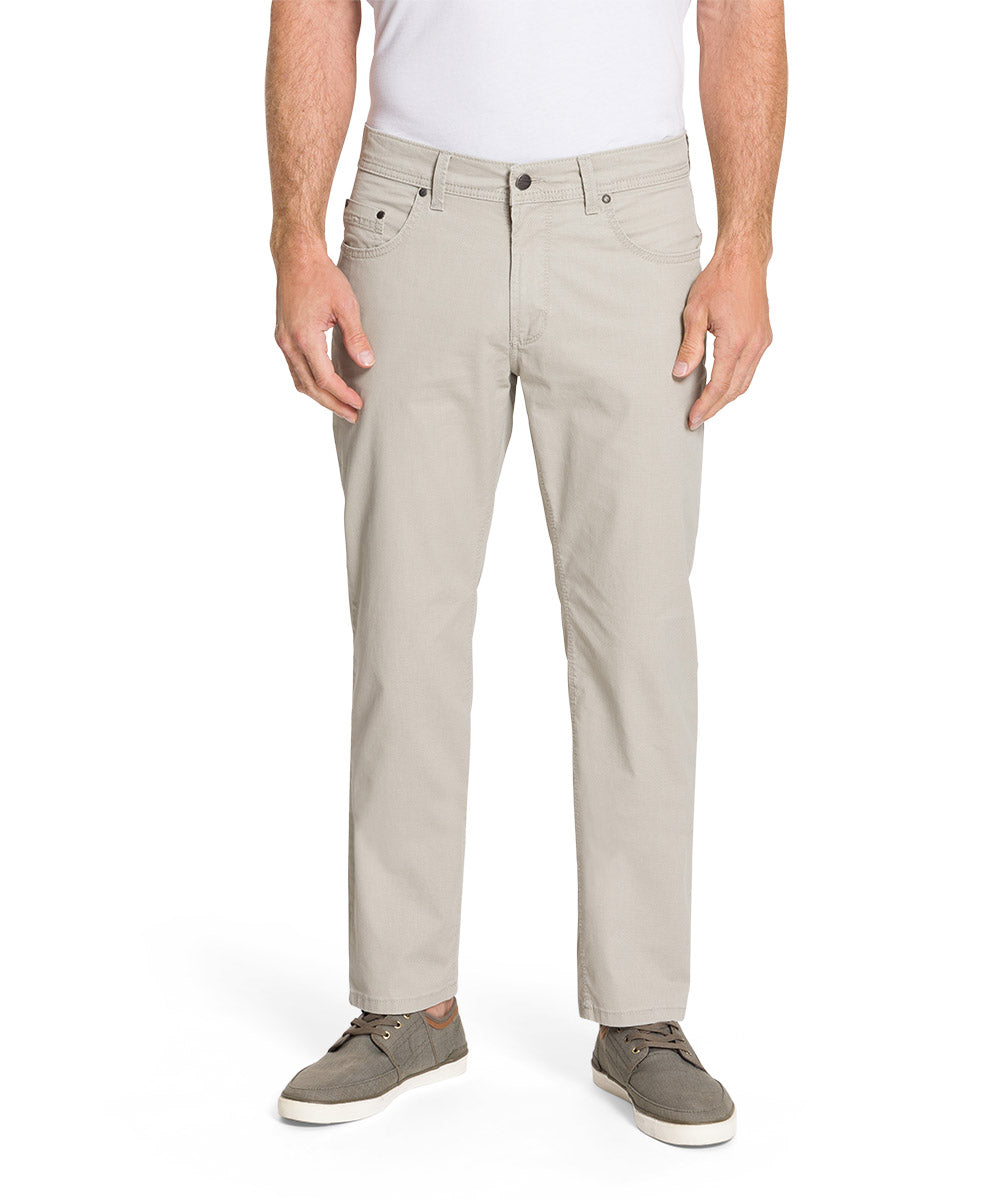 Pioneer Basic 5-Pocket Jeans für Herren Regular Fit Summer Structure Stretch Printed