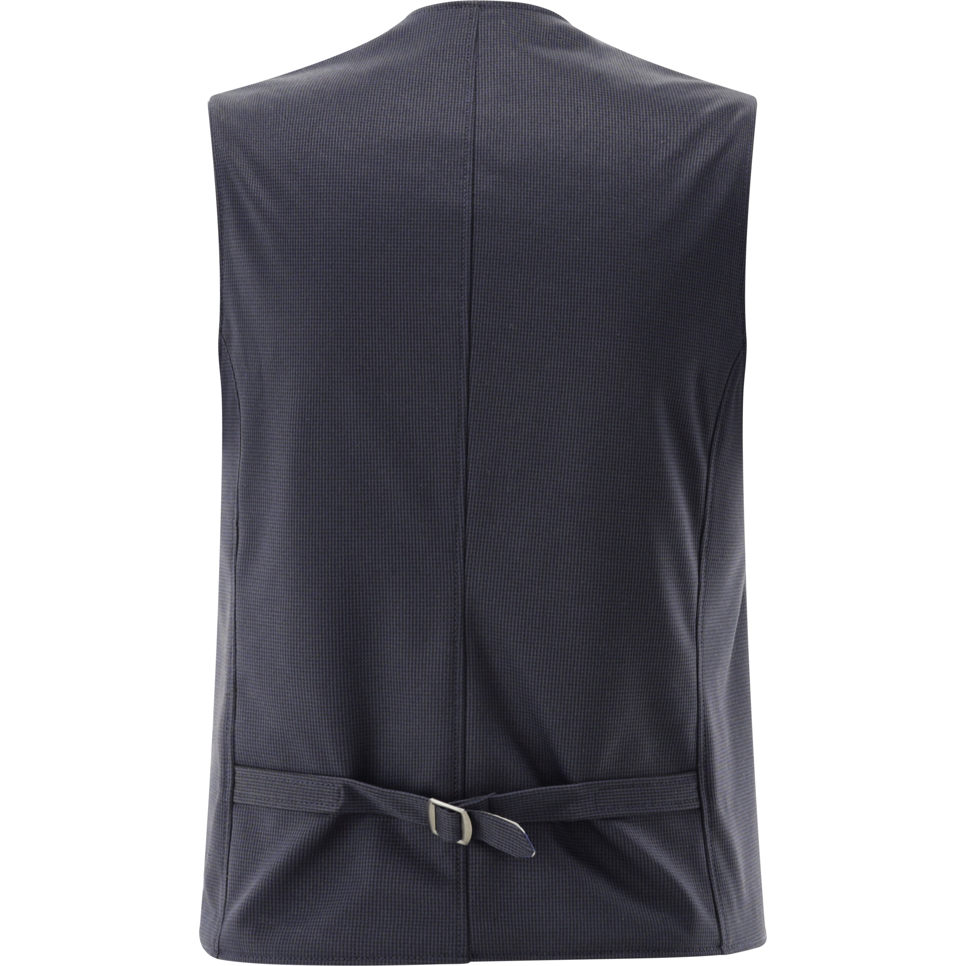 CG CLUB of GENTS Jerseyweste Herren Karomuster Elegant