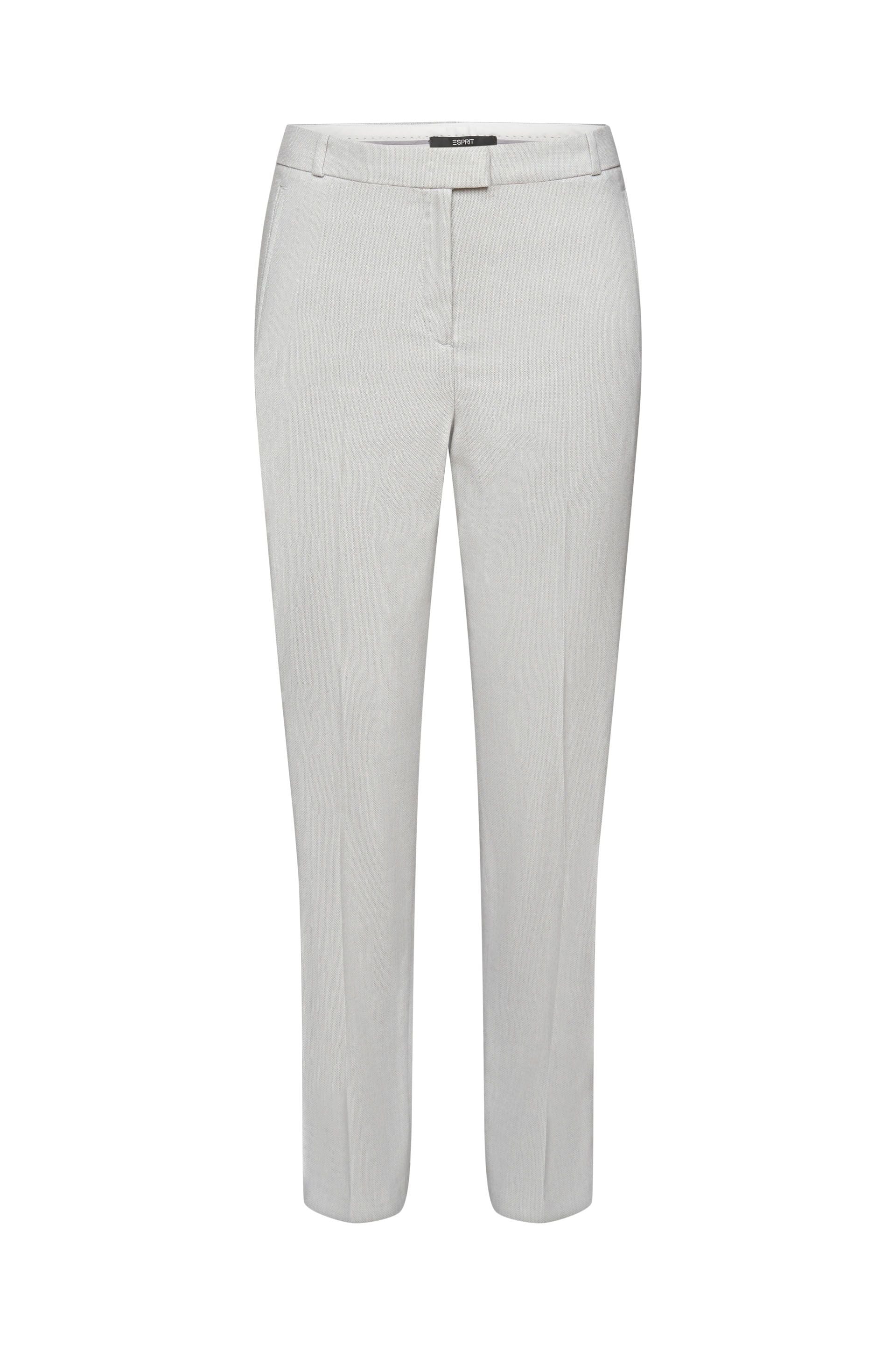 TrendyStyle verkürzte Hose Damen Grau