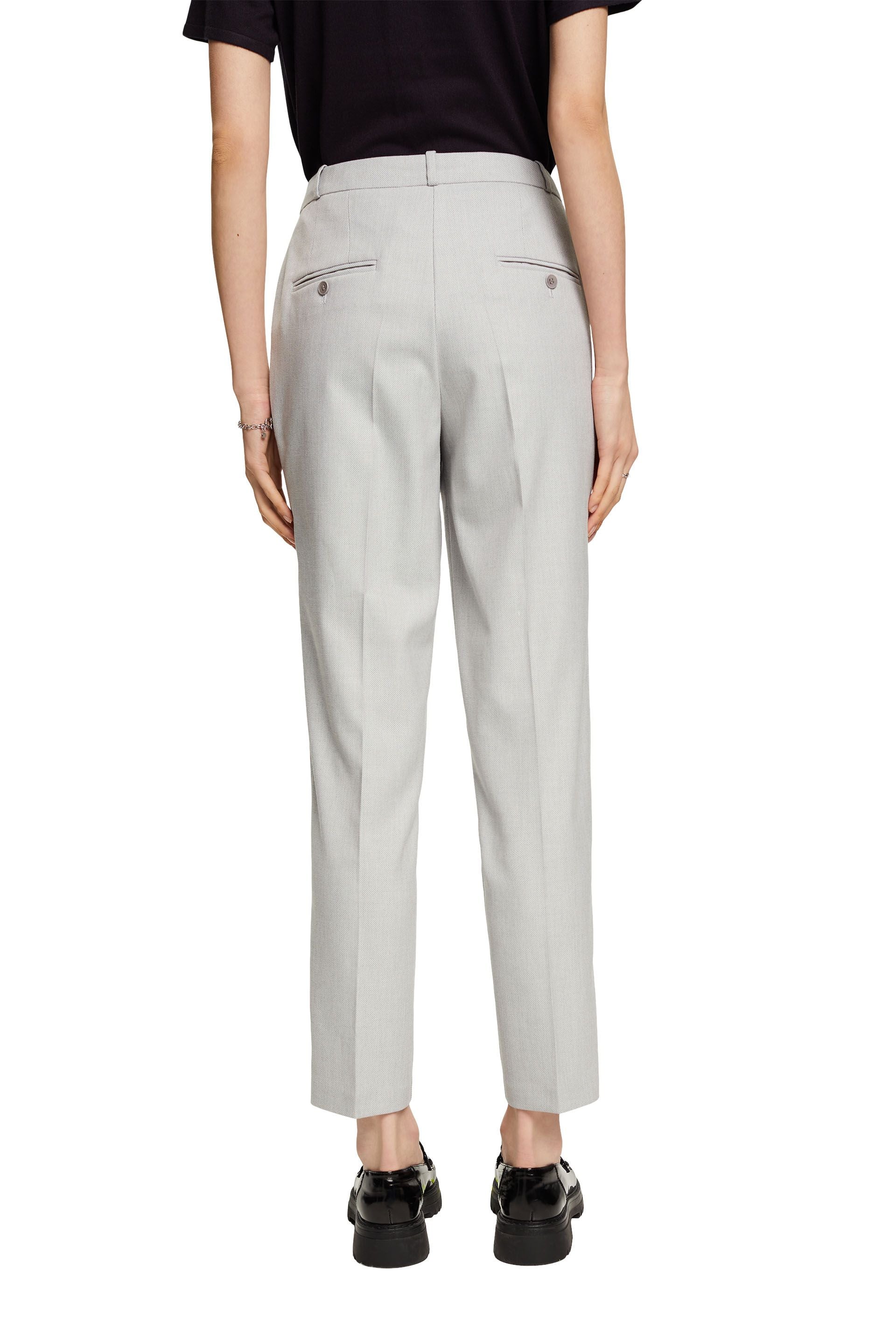 TrendyStyle verkürzte Hose Damen Grau