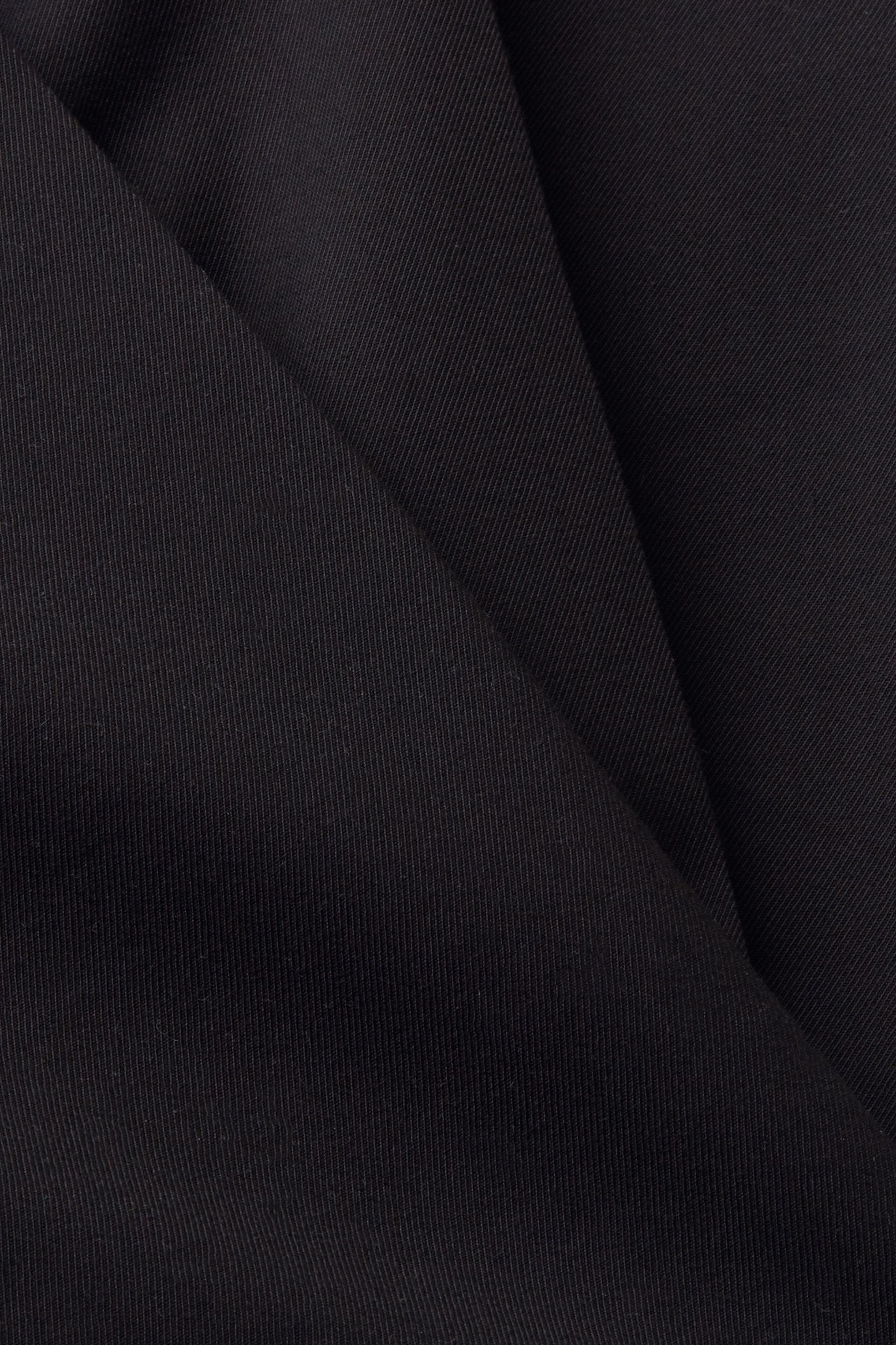 ESPRIT NEW Damen Shorts Hoher Bund Bügelfalten Webstoff