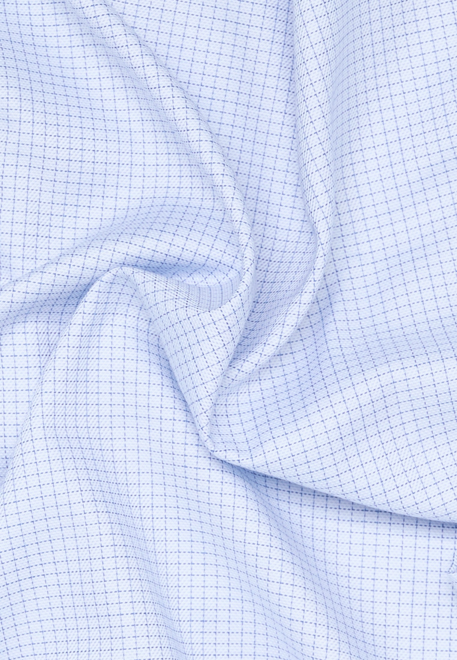 Eterna Twill-Kurzarmhemd Modern Fit Herren Bügelfrei