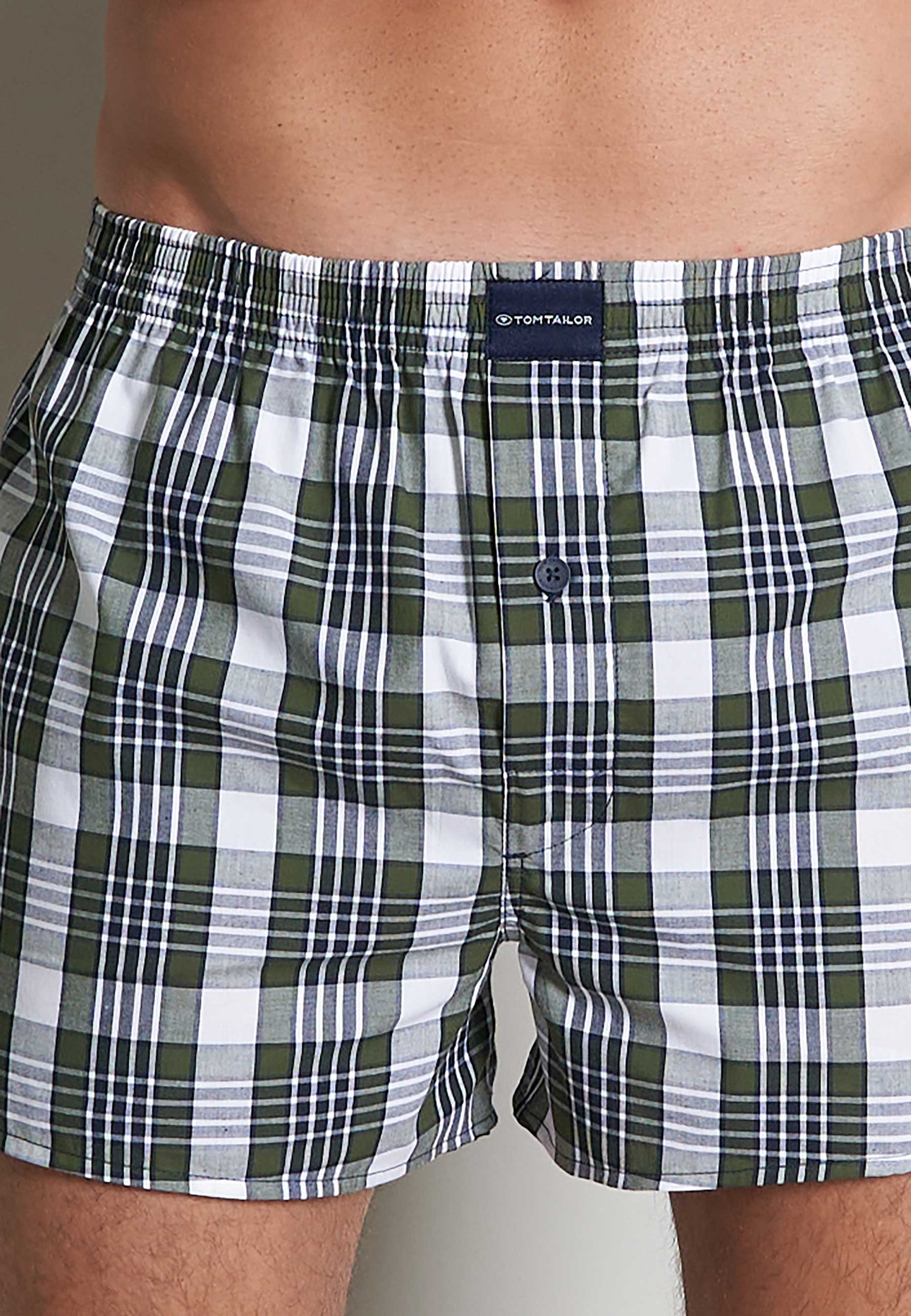 CECEBA Karo Boxershorts Herren Klassik Baumwolle