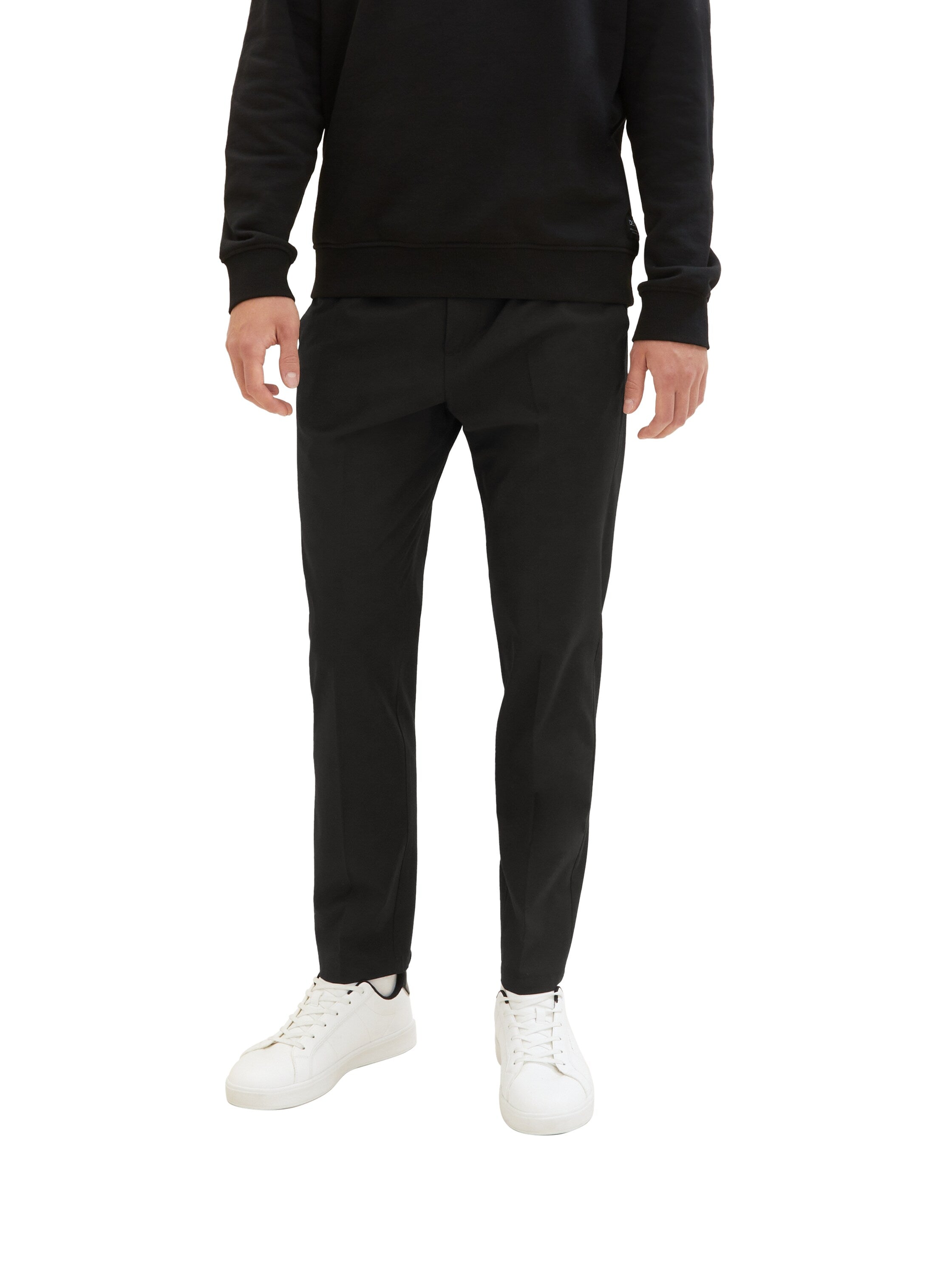 Tom Tailor Denim Relaxed Tapered Hose Herren mit elastischem Bund