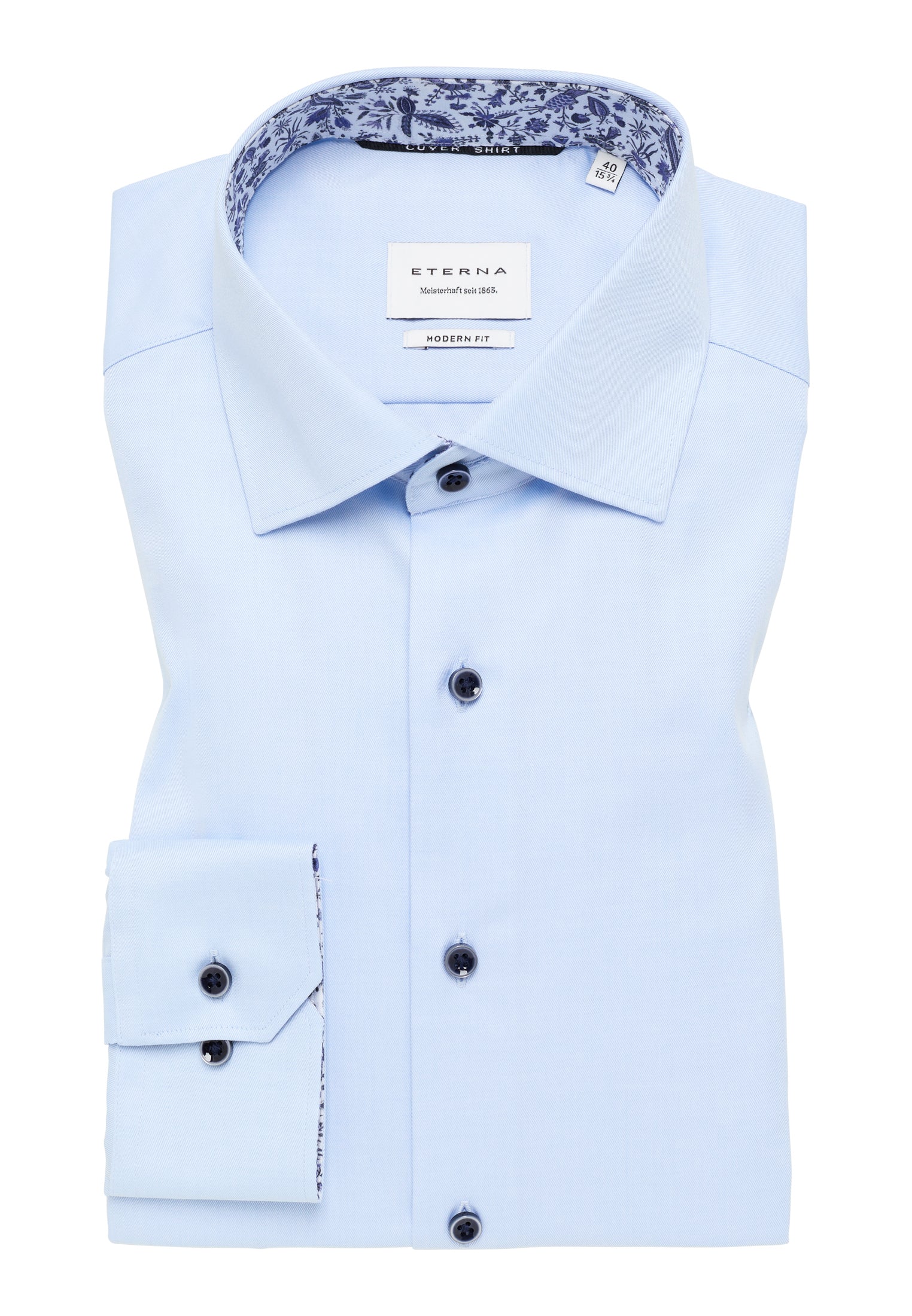 ETERNA COVER SHIRT Herren blickdicht