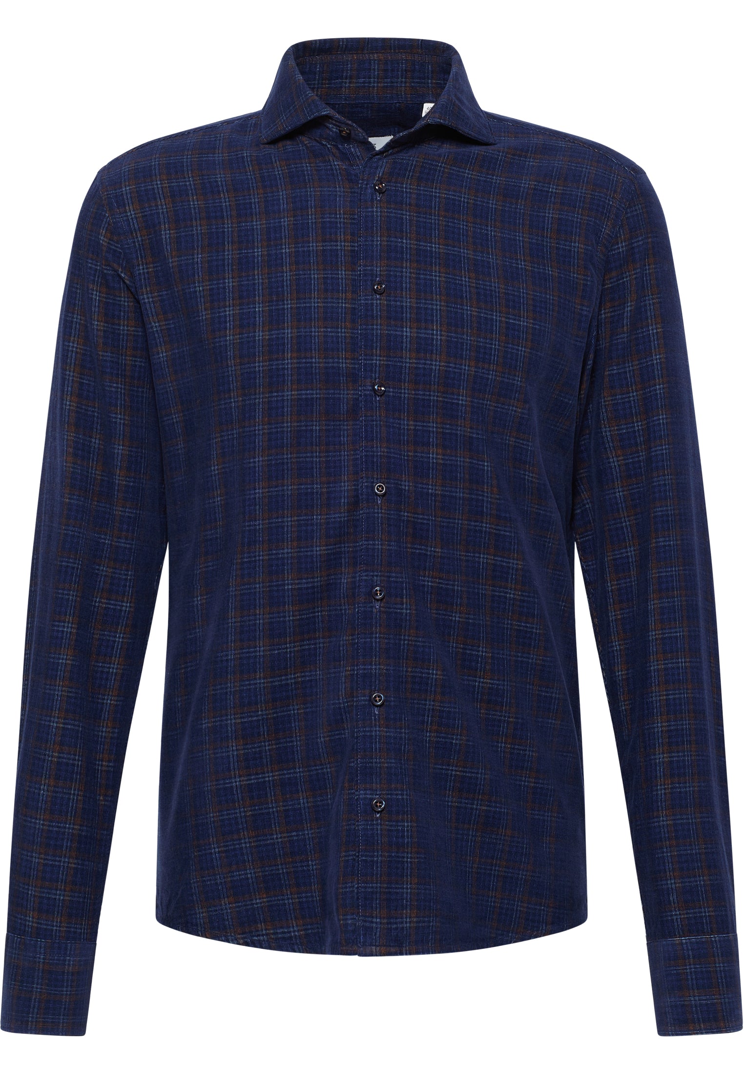 ETERNA Cord-Langarmhemd Herren softes Feincord