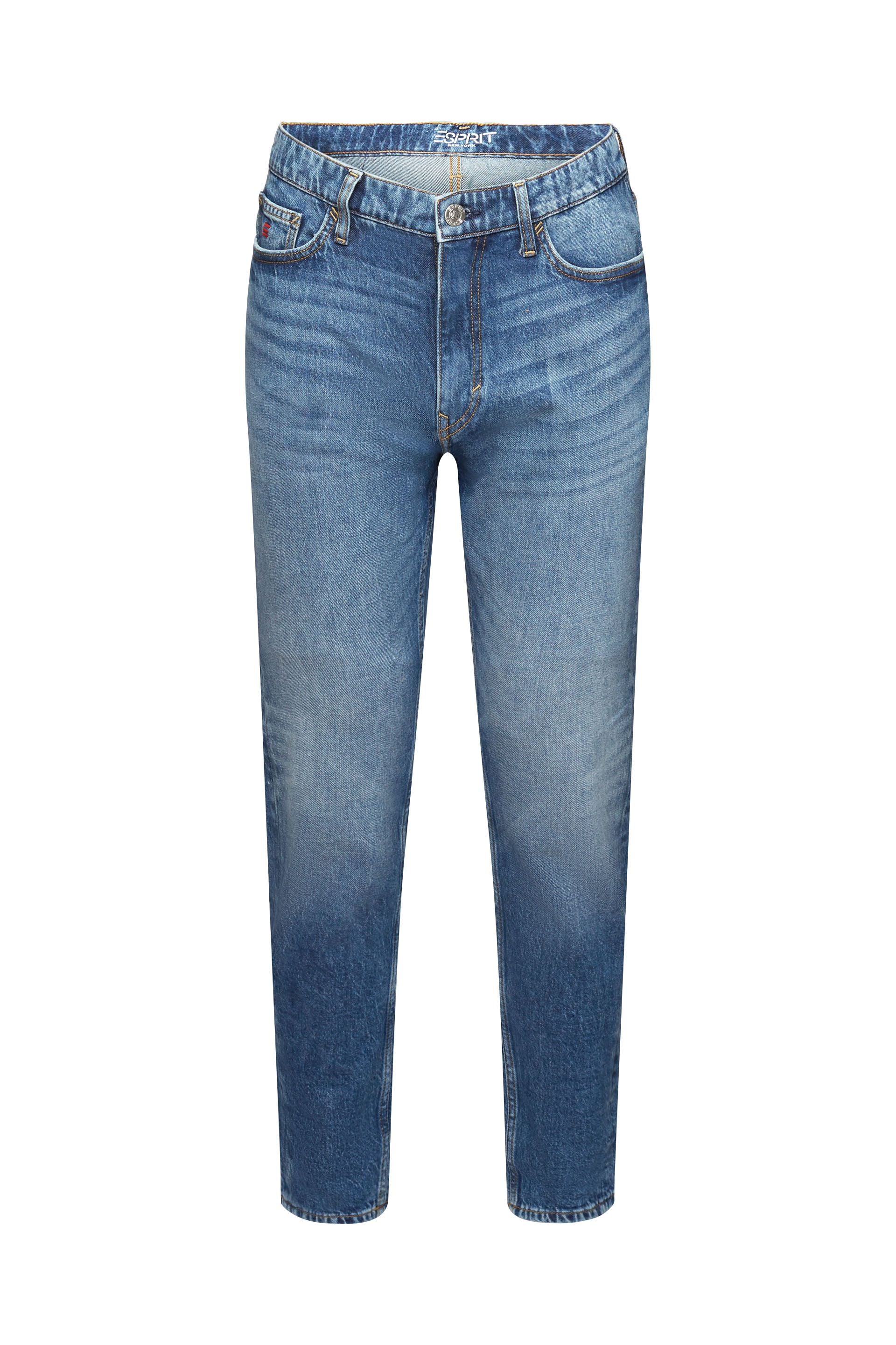 Esprit Herren Jeans Konisch Zulaufend 5-Pockets-Styling