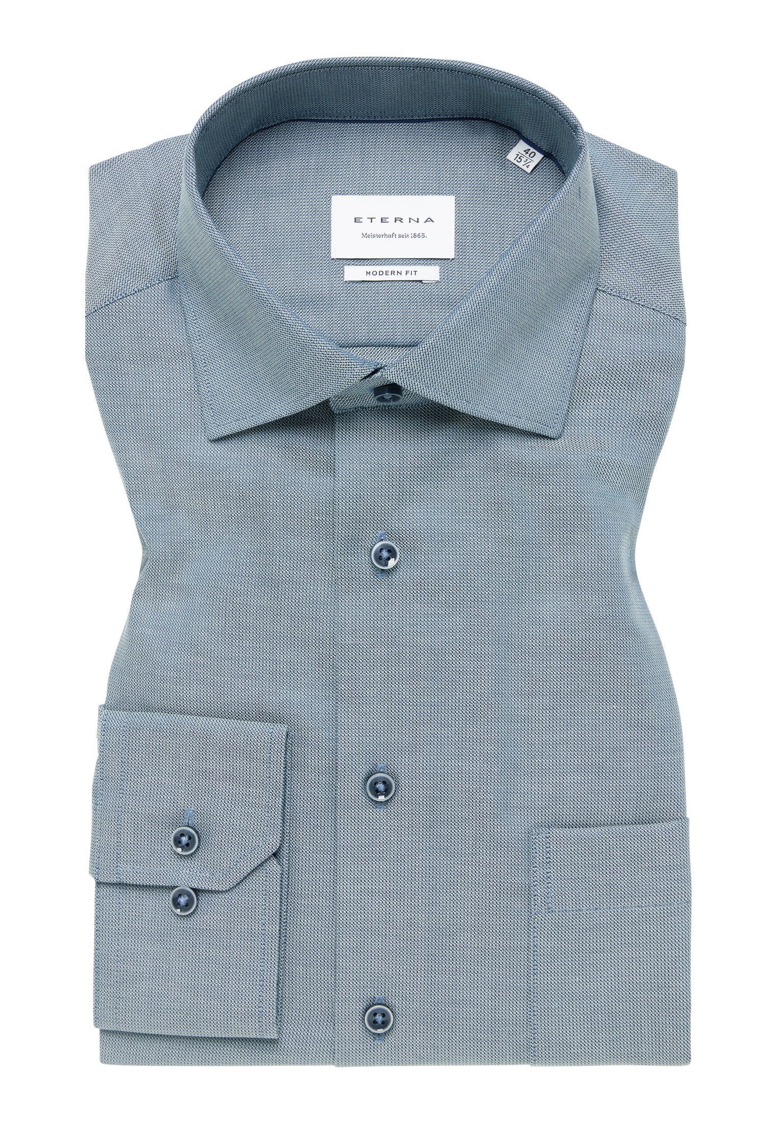 TrendyMan Hemd Modern Fit Herren Bügelfrei