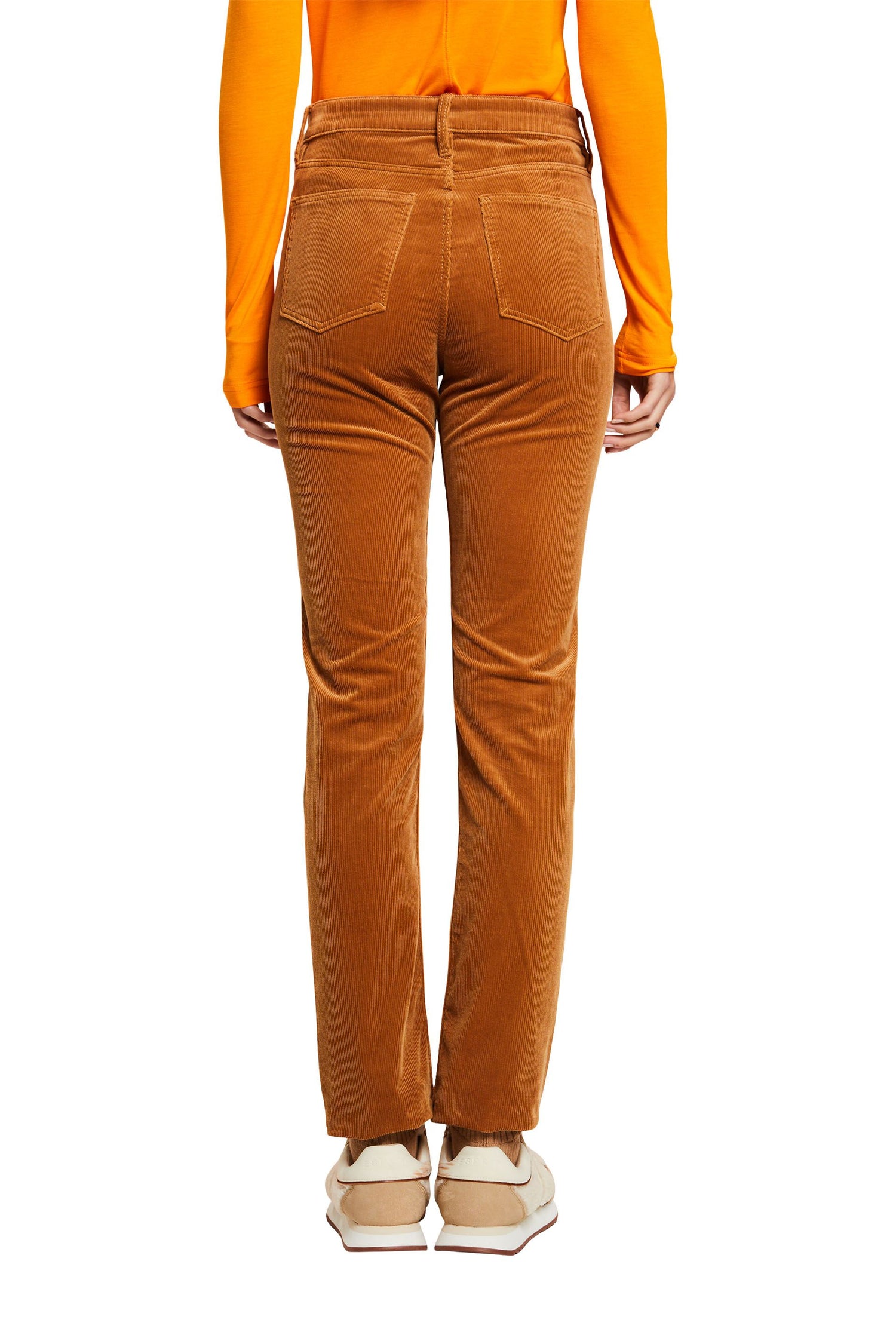 Esprit Cordhose Damen Stretch Gerade Passform