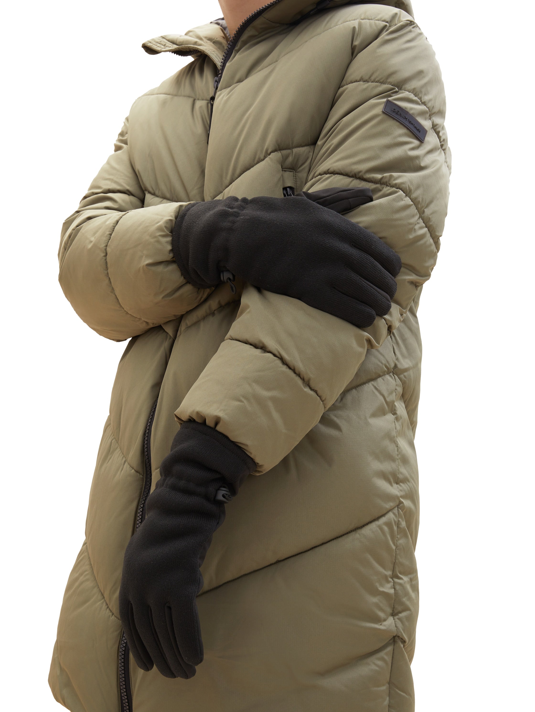 Tom Tailor Denim Regular Fit Sweatshirt für Männer mit elastischem Tunnelzug