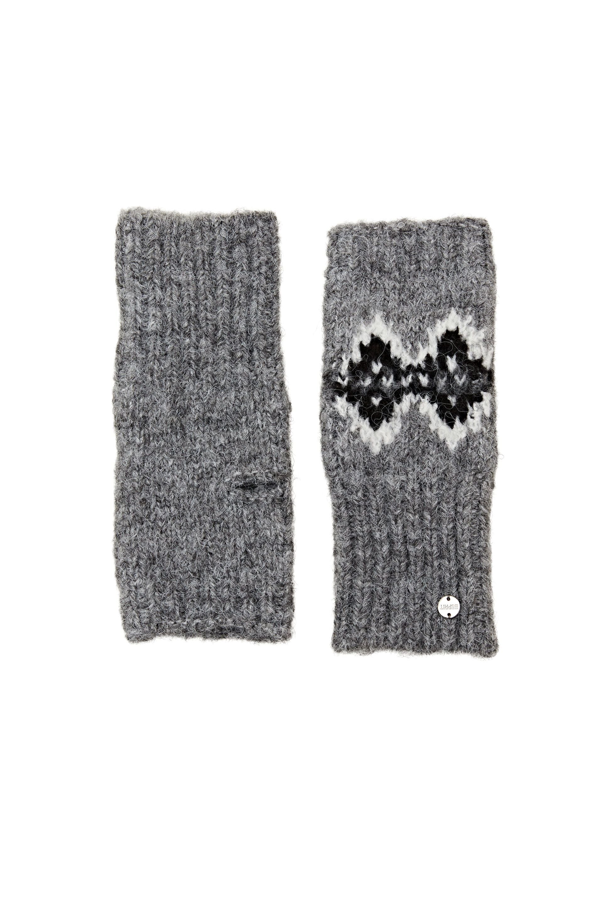 Esprit Norwegermuster Strickhandschuhe für Erwachsene mit Daumenlöchern