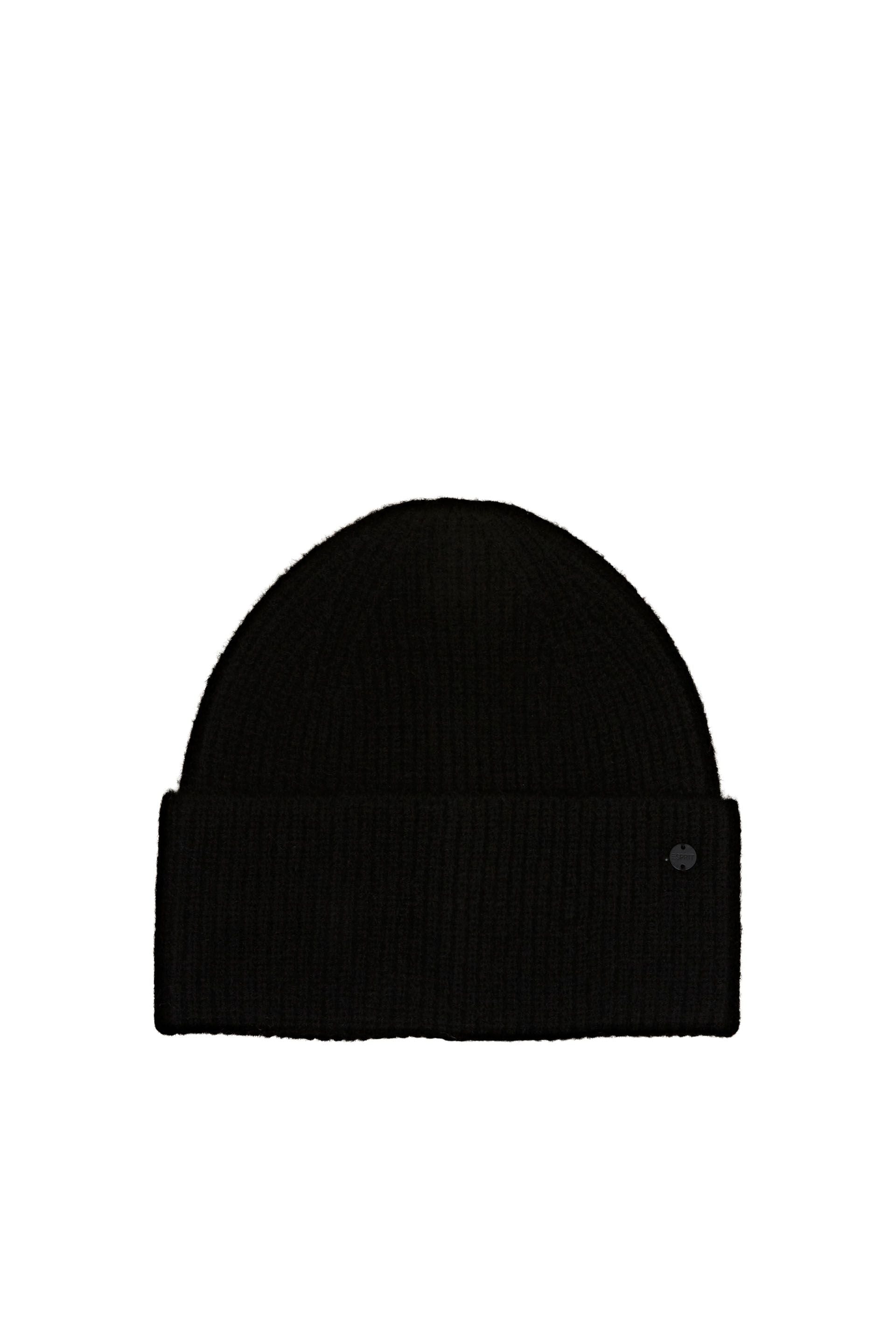 ESPRIT NEW Damen Strickmütze Einheitsgröße Grau Polyester Polyacryl Polyamid