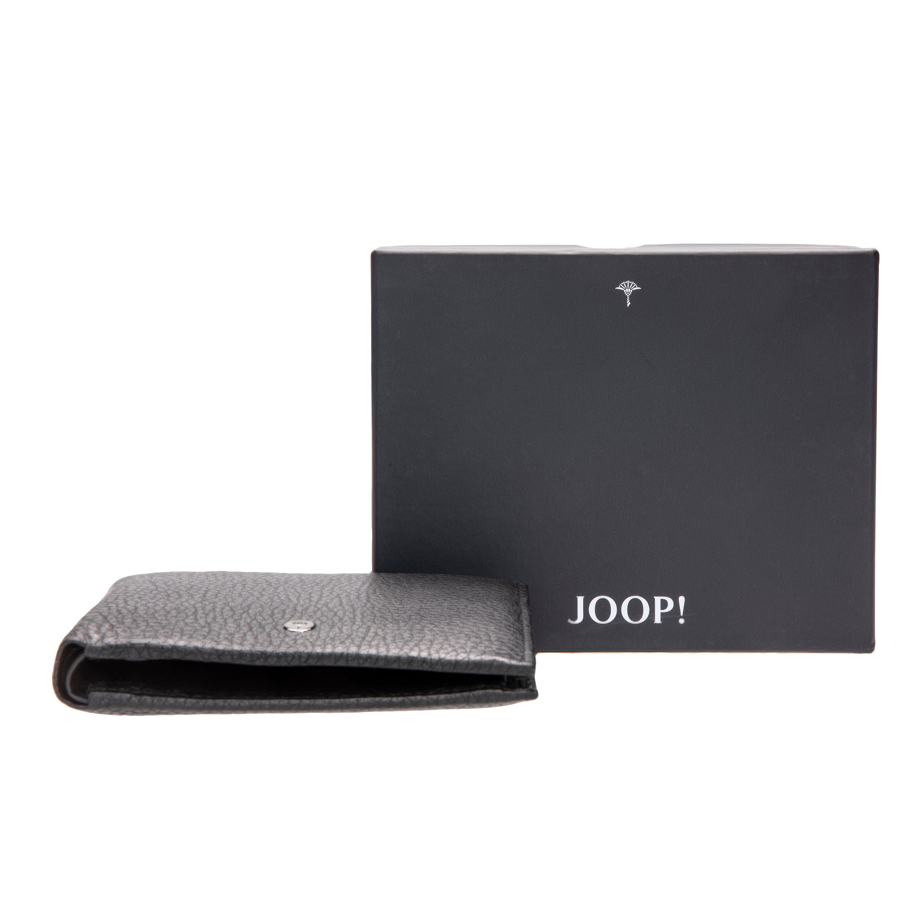 Müller & Meirer Geldbörse Damen RFID-Schutz Leder Schwarz