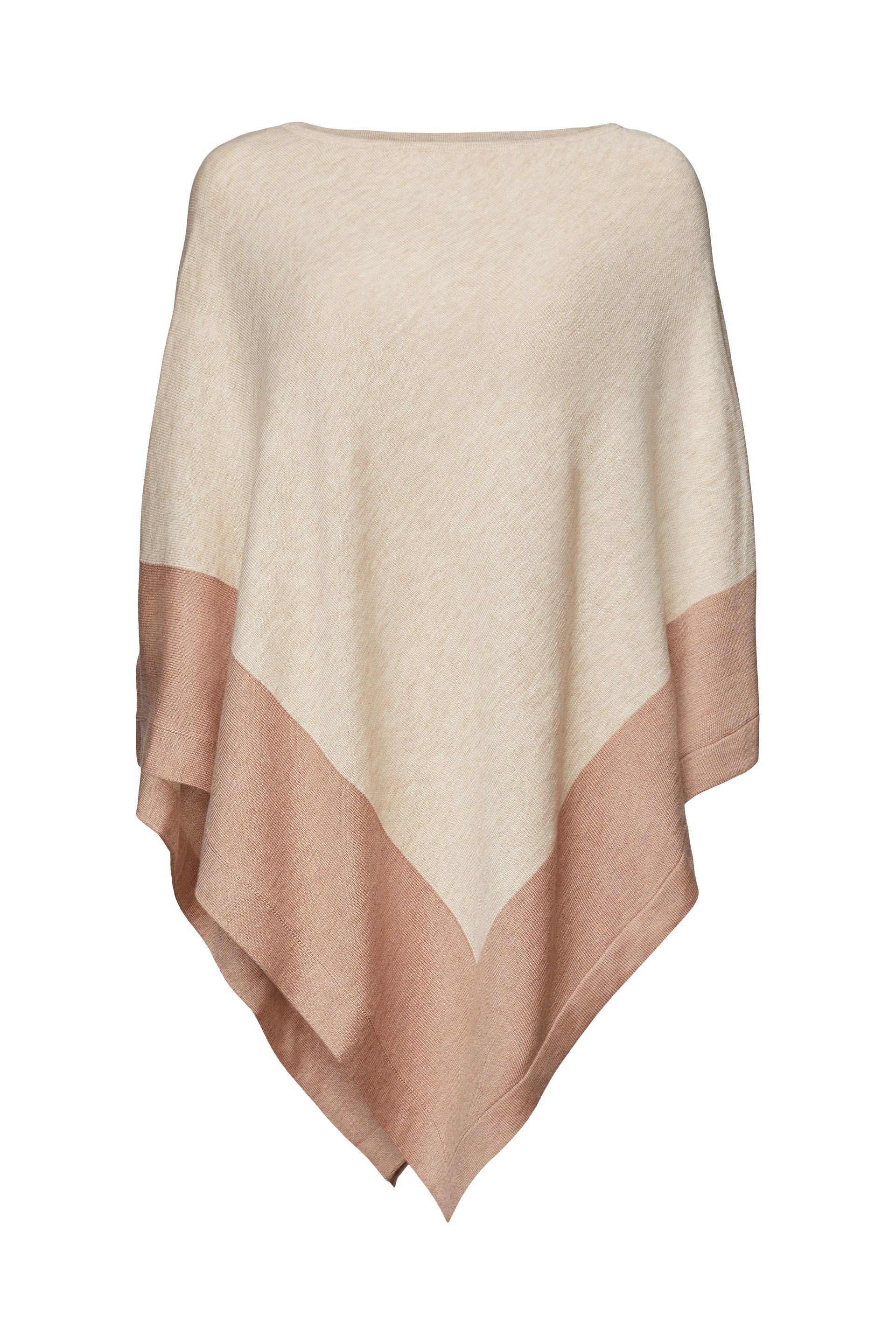 Esprit Strickpullover Damen Zweifarbiger Zipfelsaum