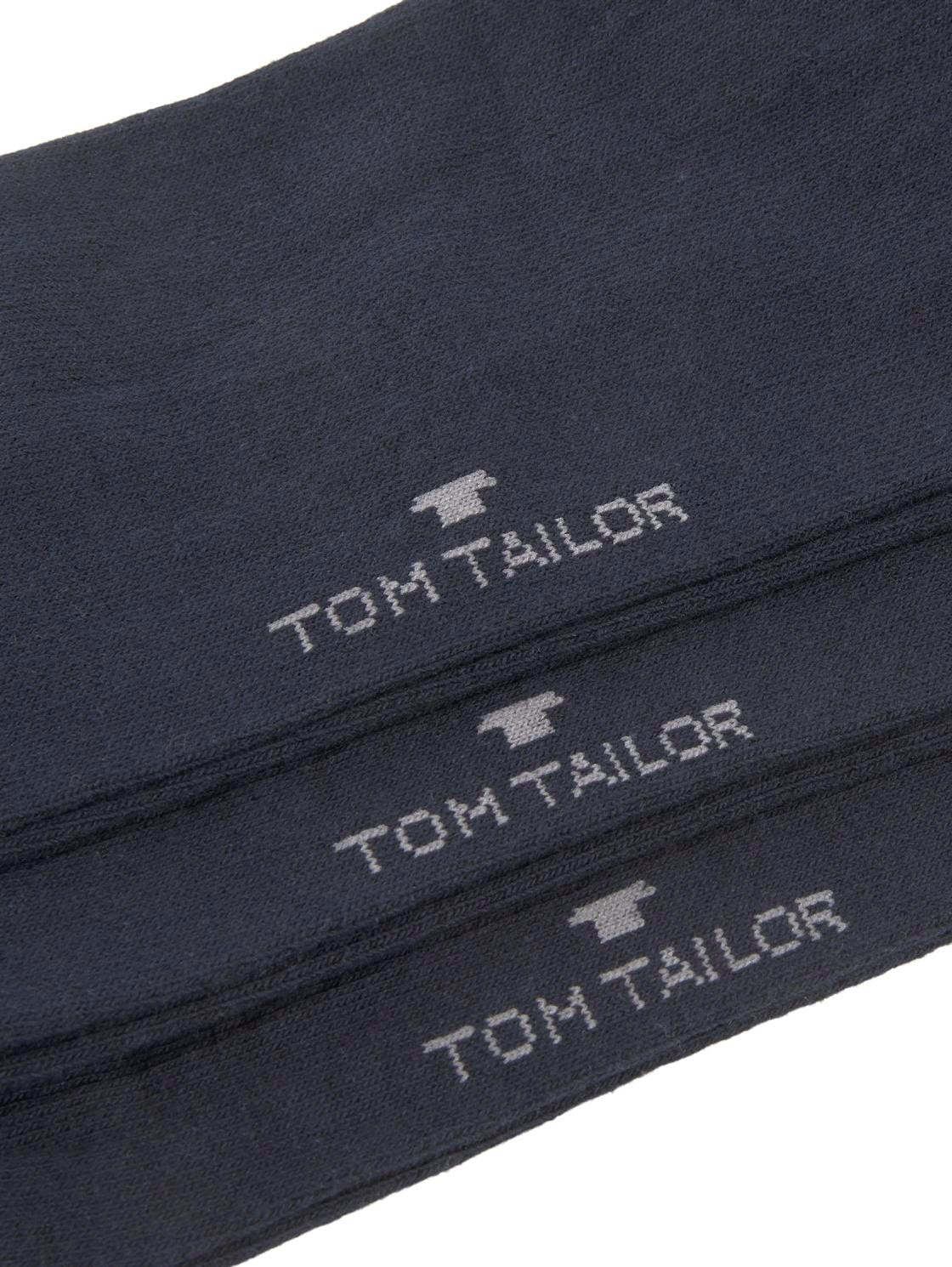 Atair Socken Dreierpack für Männer mit Logo-Schriftzug - Größe 39-42