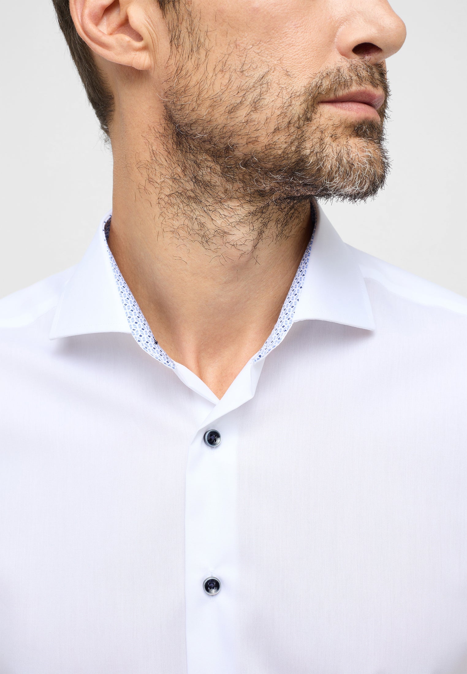 LUXUS SHIRT Original Popeline Herren Knitterfrei