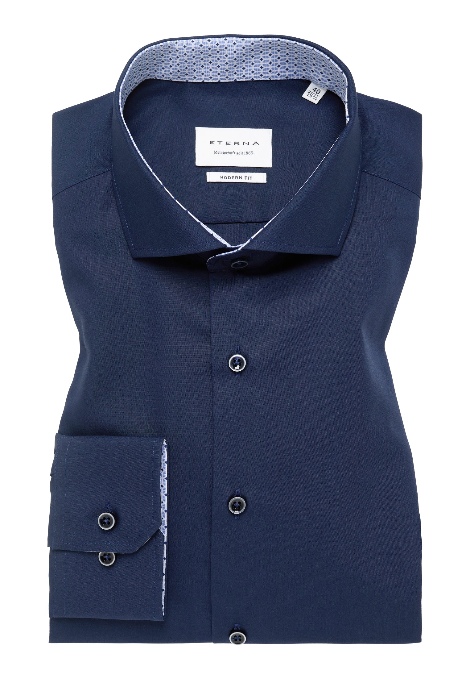 LUXUS SHIRT Original Popeline Herren Knitterfrei