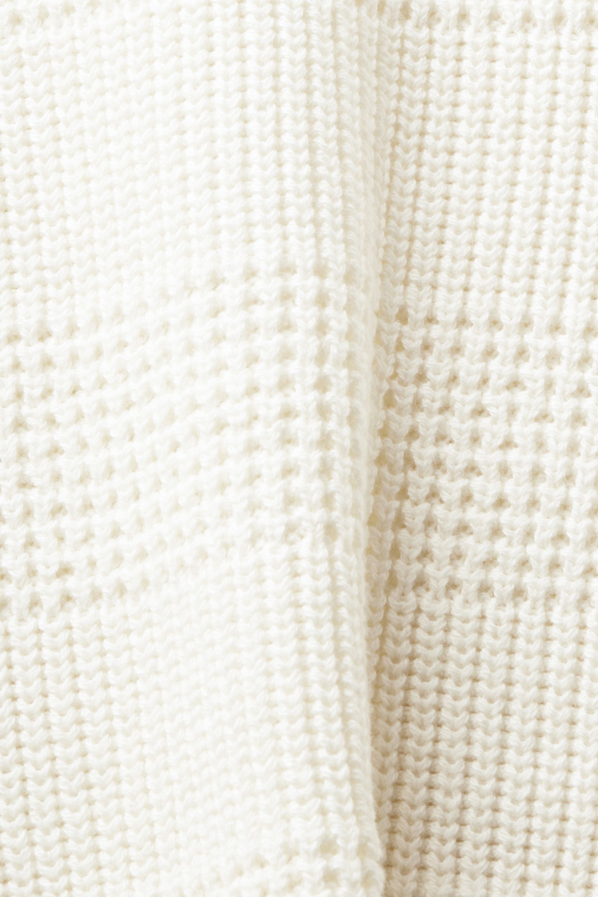 Esprit Baumwollstrickpullover für Damen - Strukturiertes Muster