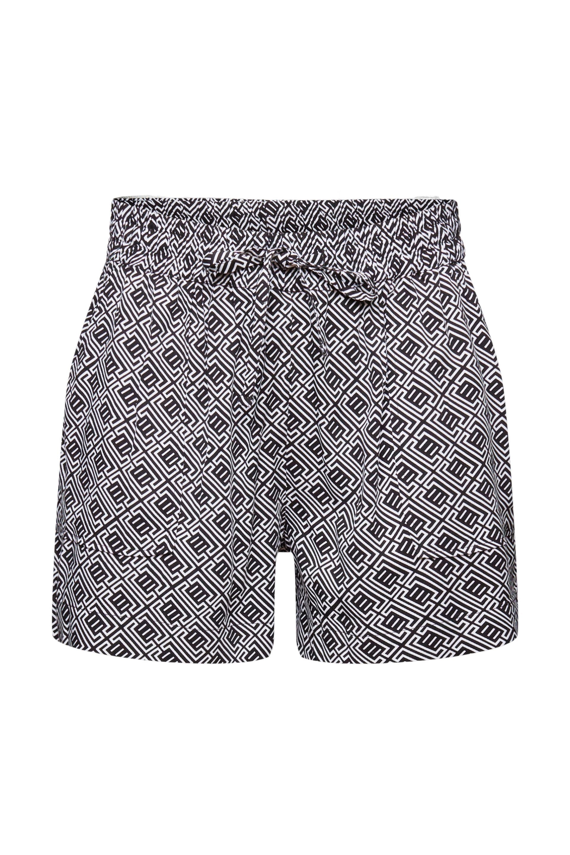 Esprit Damen-Hose aus nachhaltiger LENZING™ ECOVERO™ Viskose mit Allover-Print