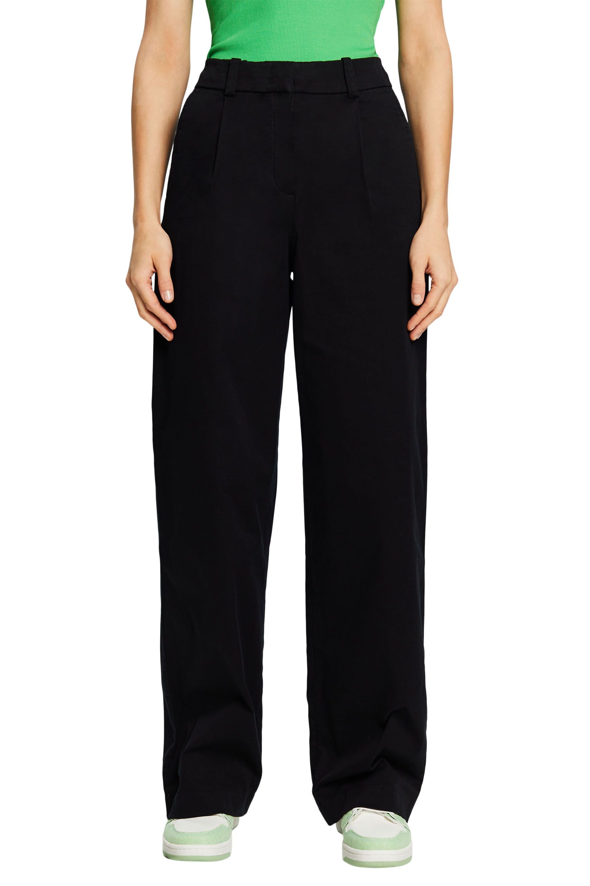 ESPRIT Weite Baumwollstretch-Hose für Damen