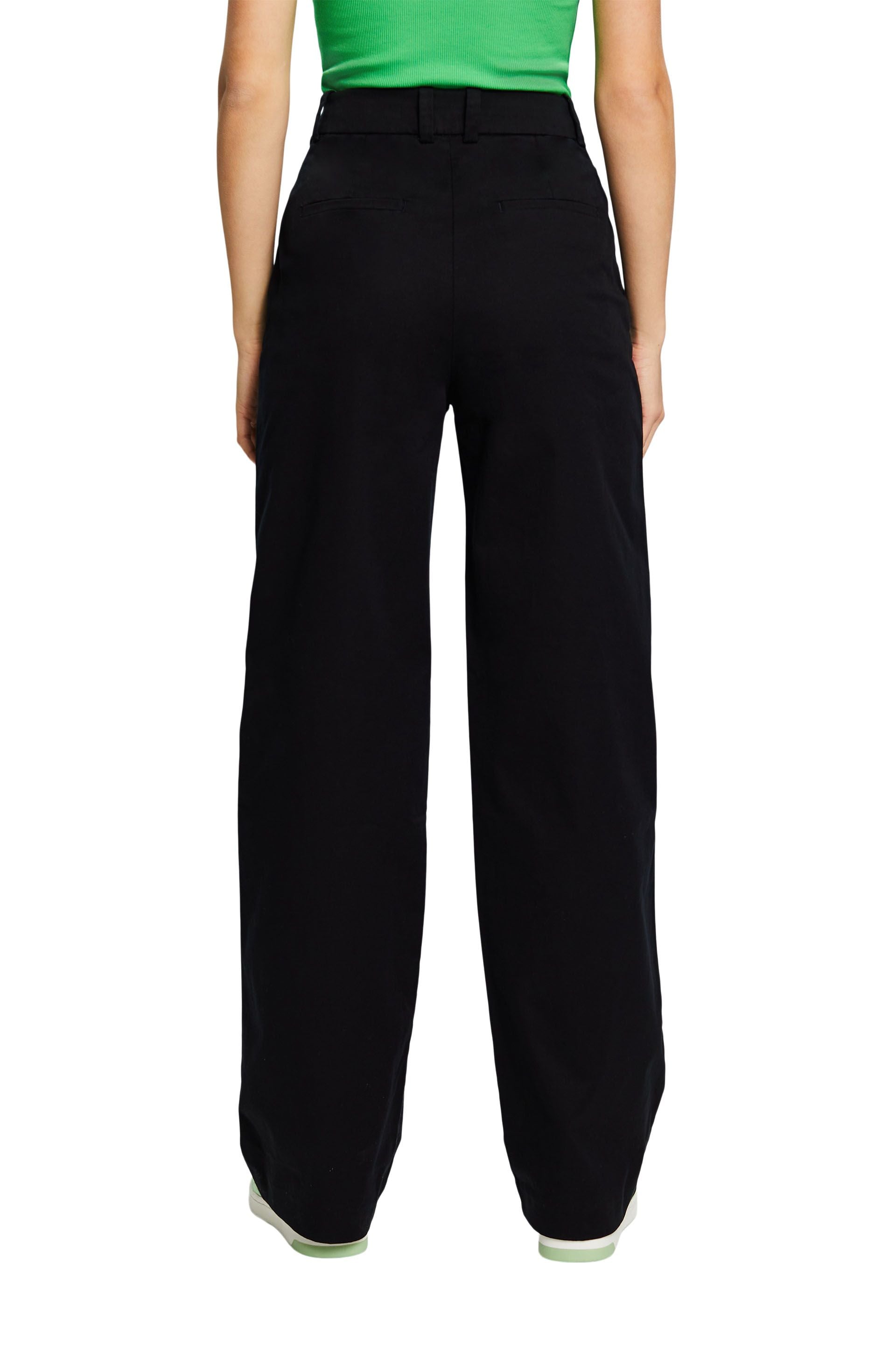 ESPRIT Weite Baumwollstretch-Hose für Damen