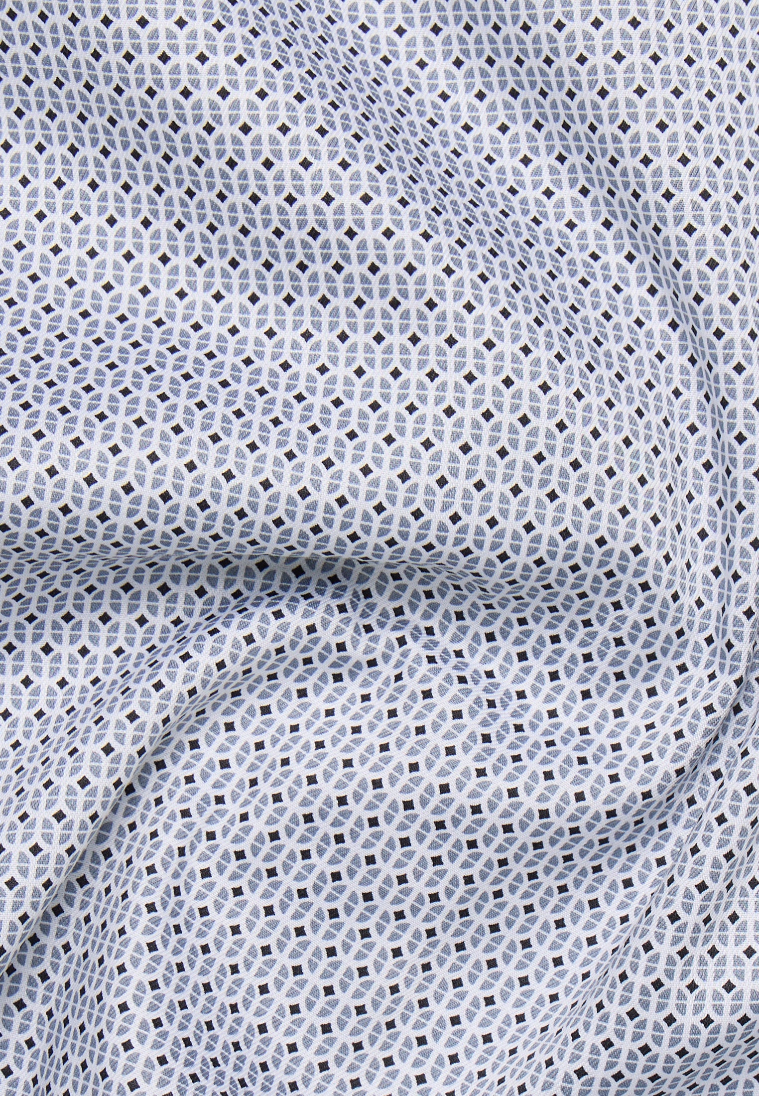 Twill Print-Hemd für Herren Bügelfrei