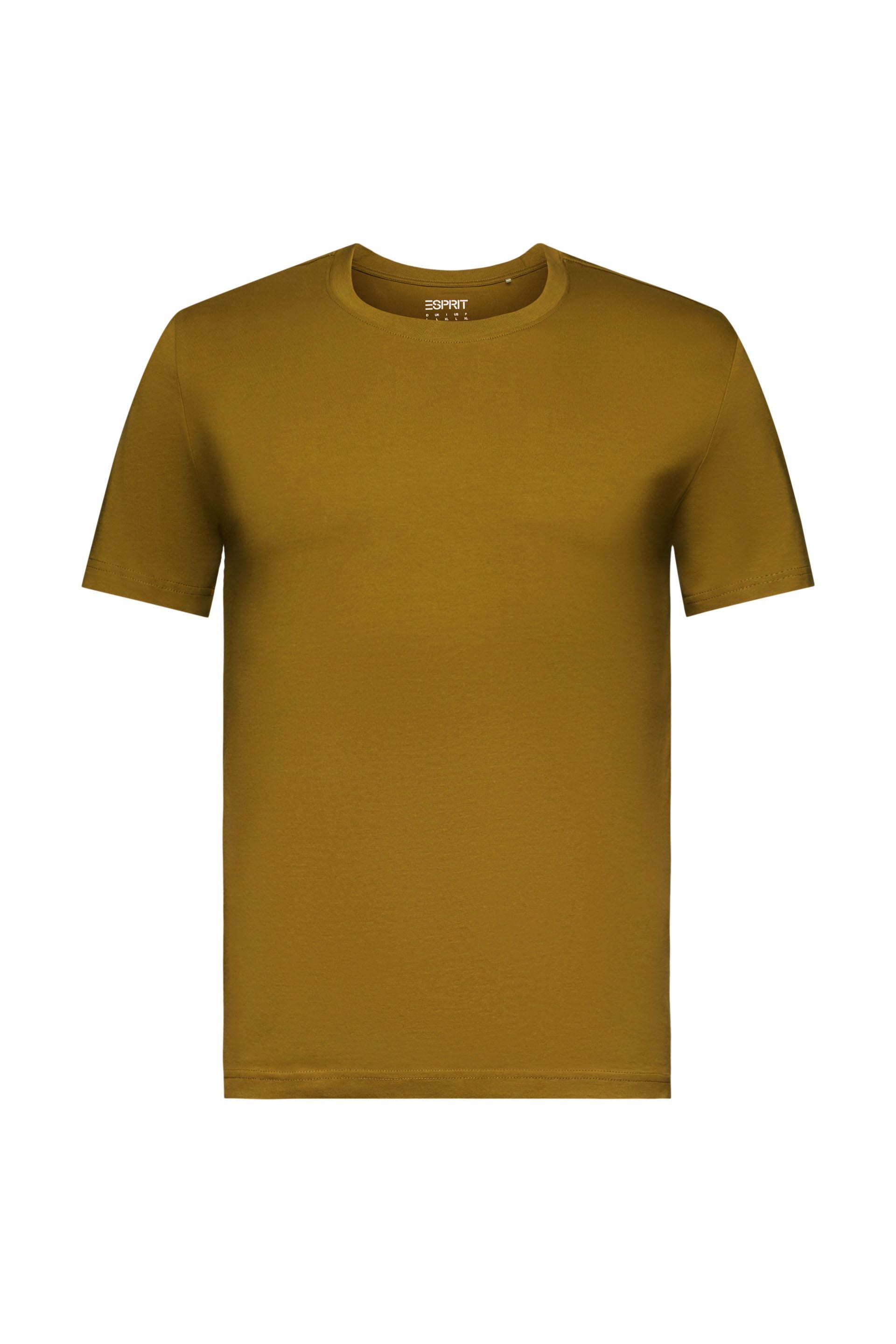 Esprit Herren Slim Fit T-Shirt Bio-Baumwolle