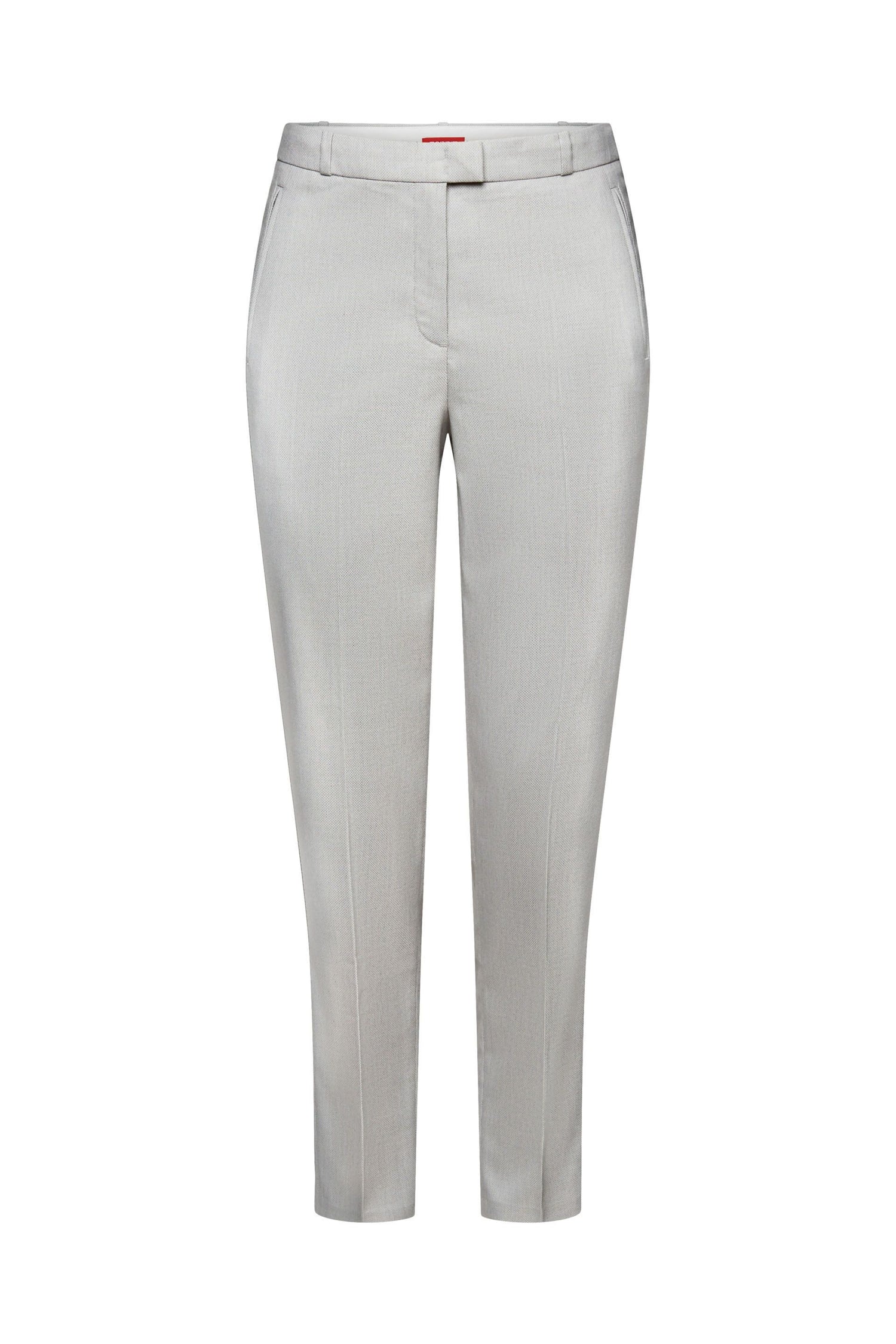 Esprit Bundfaltenhose für Damen mit schmal zulaufenden Beinen